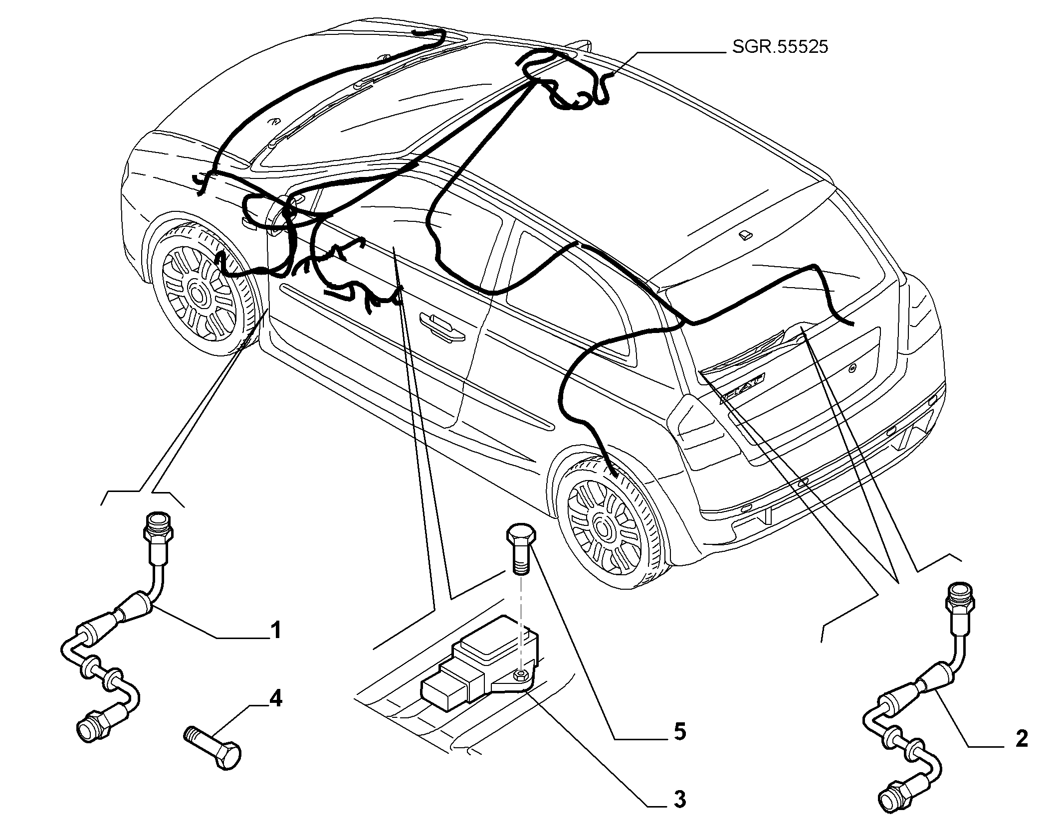 Lancia 46816928 - Devējs, Riteņu griešanās ātrums autodraugiem.lv