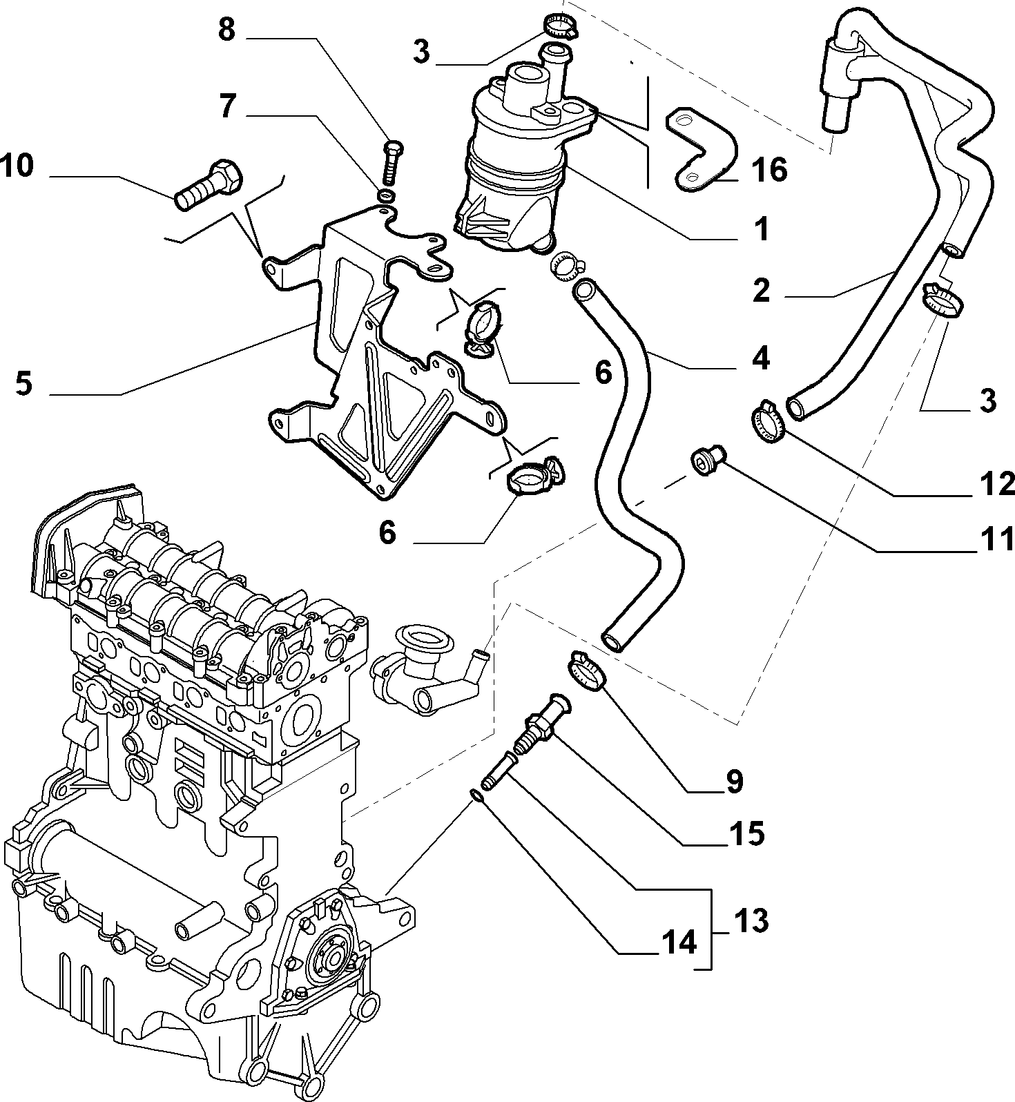 Alfa Romeo 16296921 - Sadales vārpstas piedziņas ķēdes komplekts autodraugiem.lv