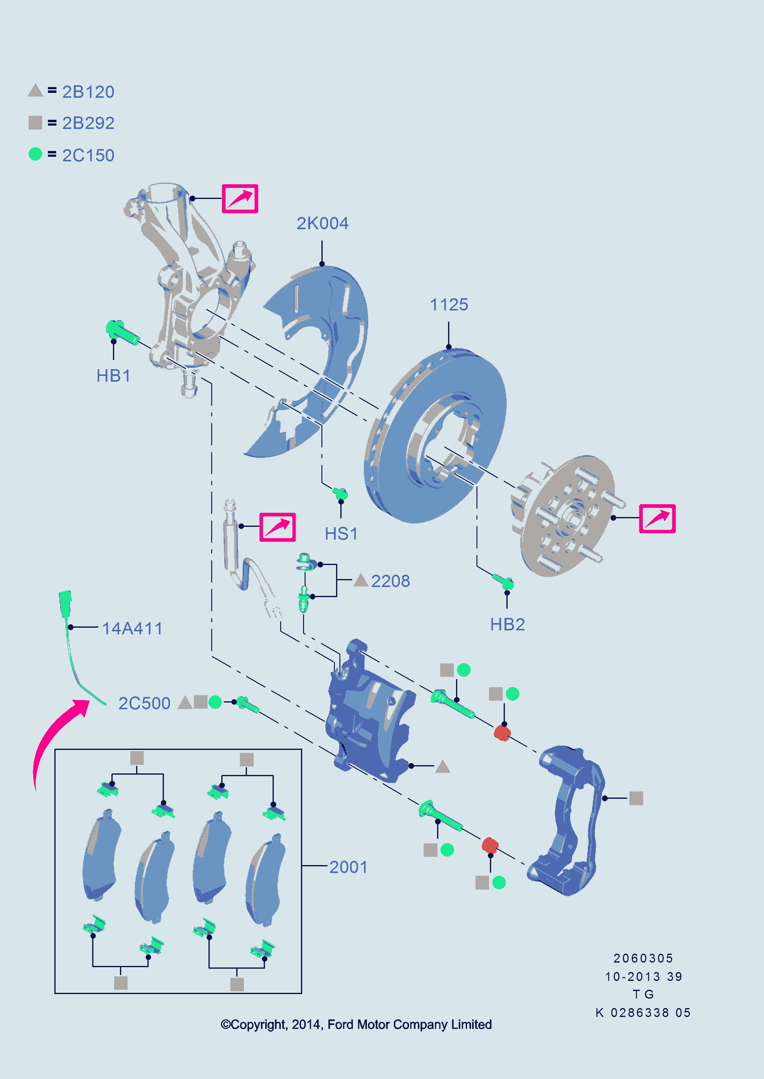 FORD 1842633 - Bremžu diski autodraugiem.lv