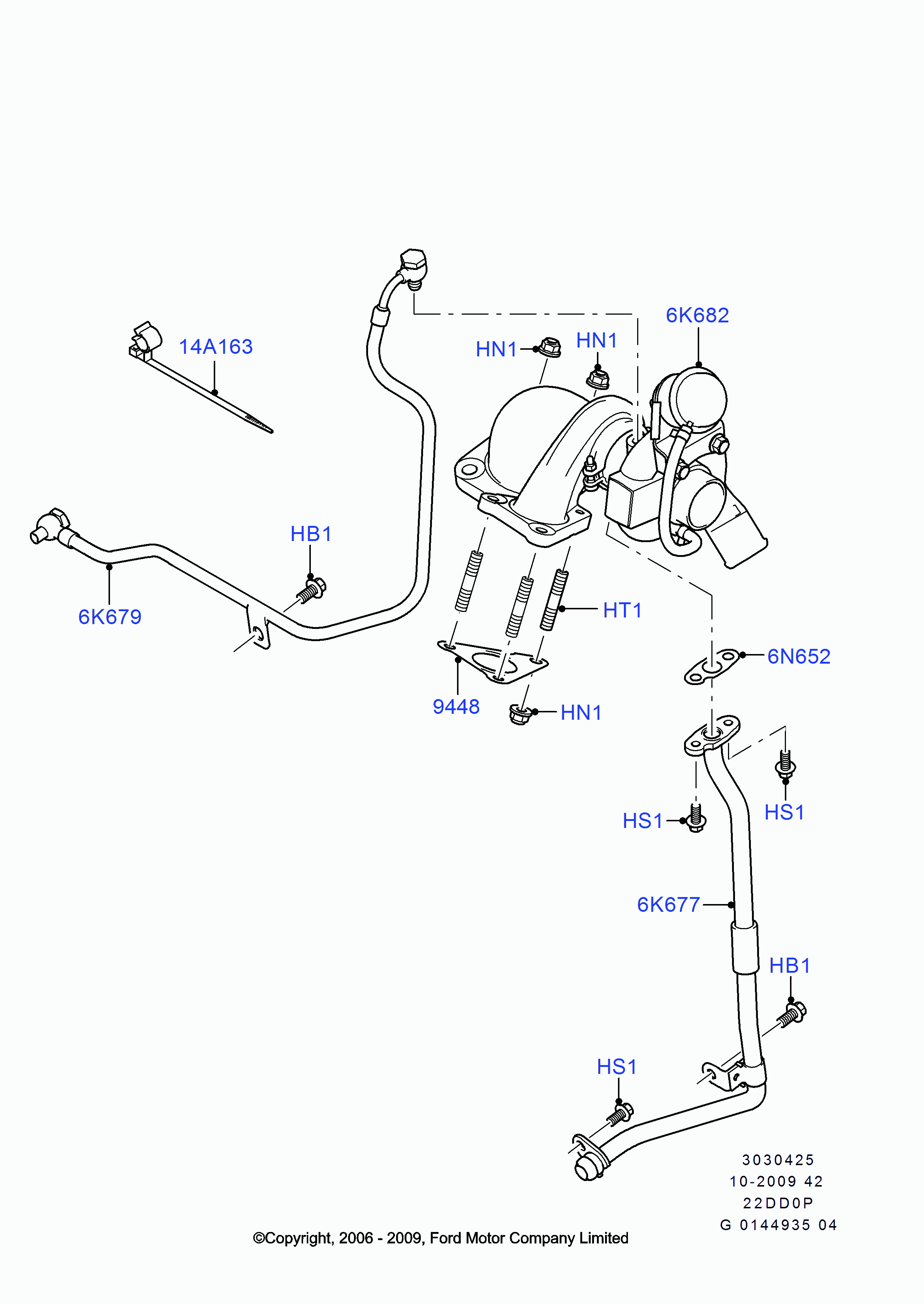 FORD 1497697 - Kompresors, Turbopūte autodraugiem.lv