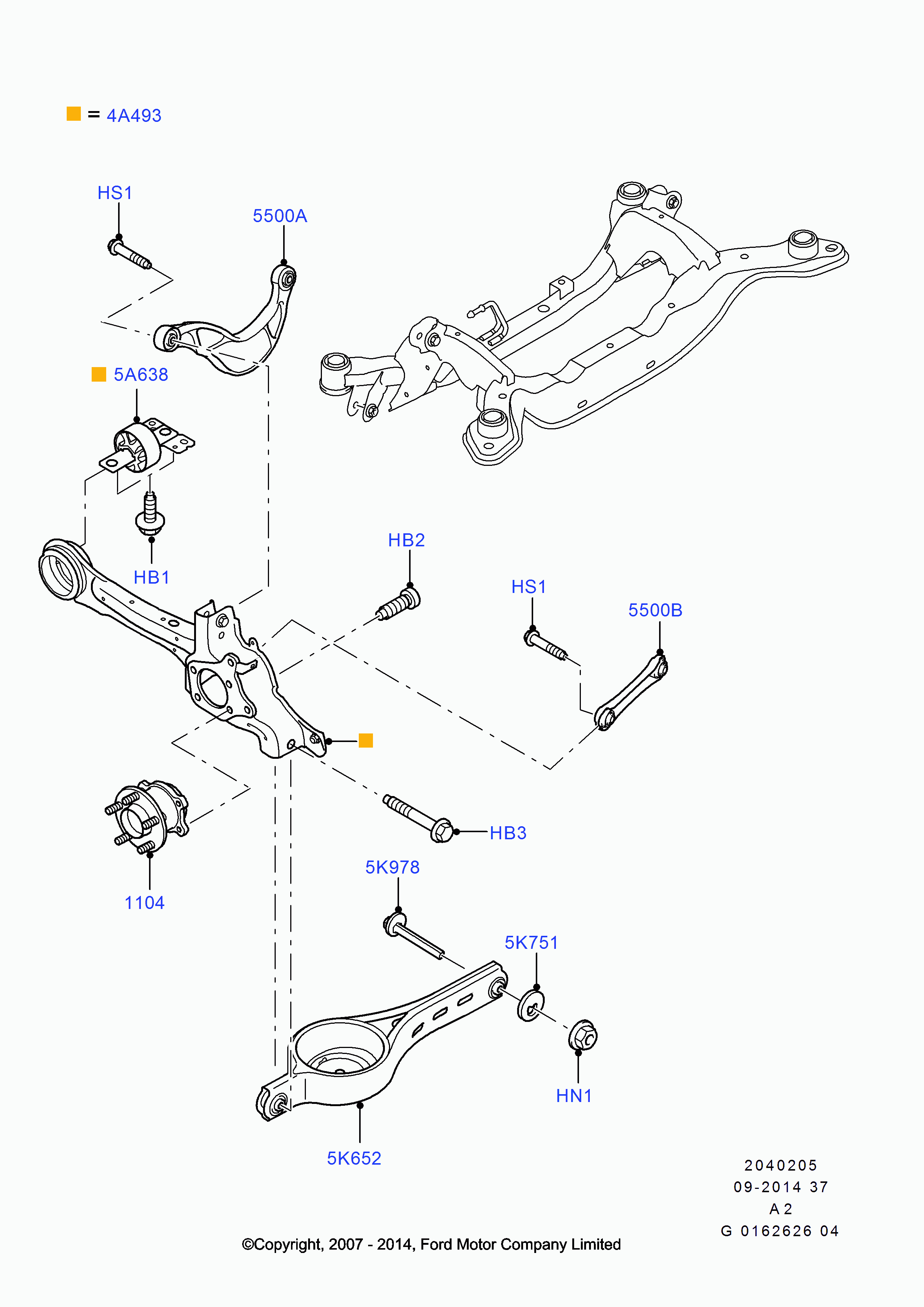 FORD 1 377 451 - Sviru komplekts, Riteņa piekare autodraugiem.lv