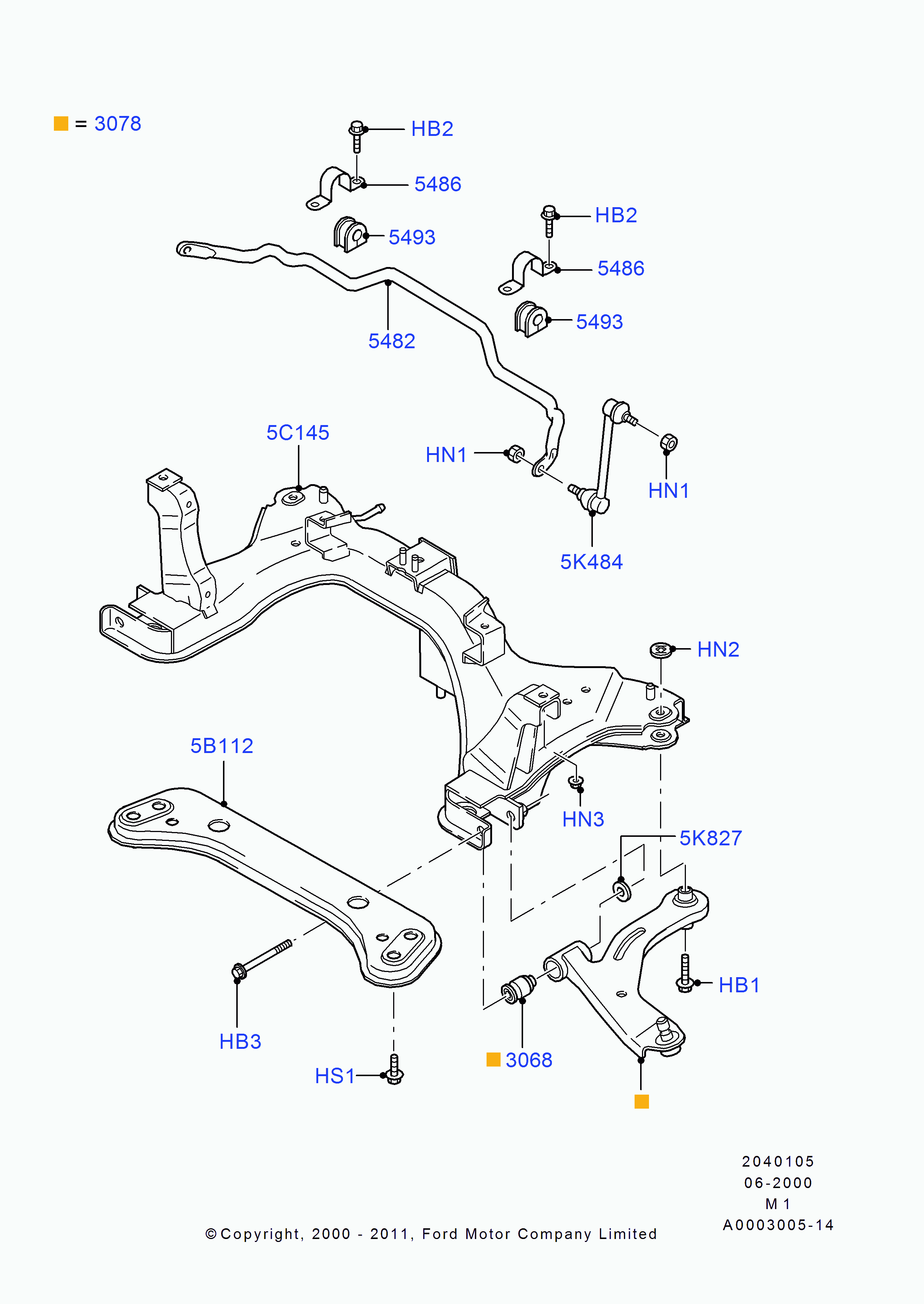 FORD 4903242 - Čaula, Sviras bukse autodraugiem.lv