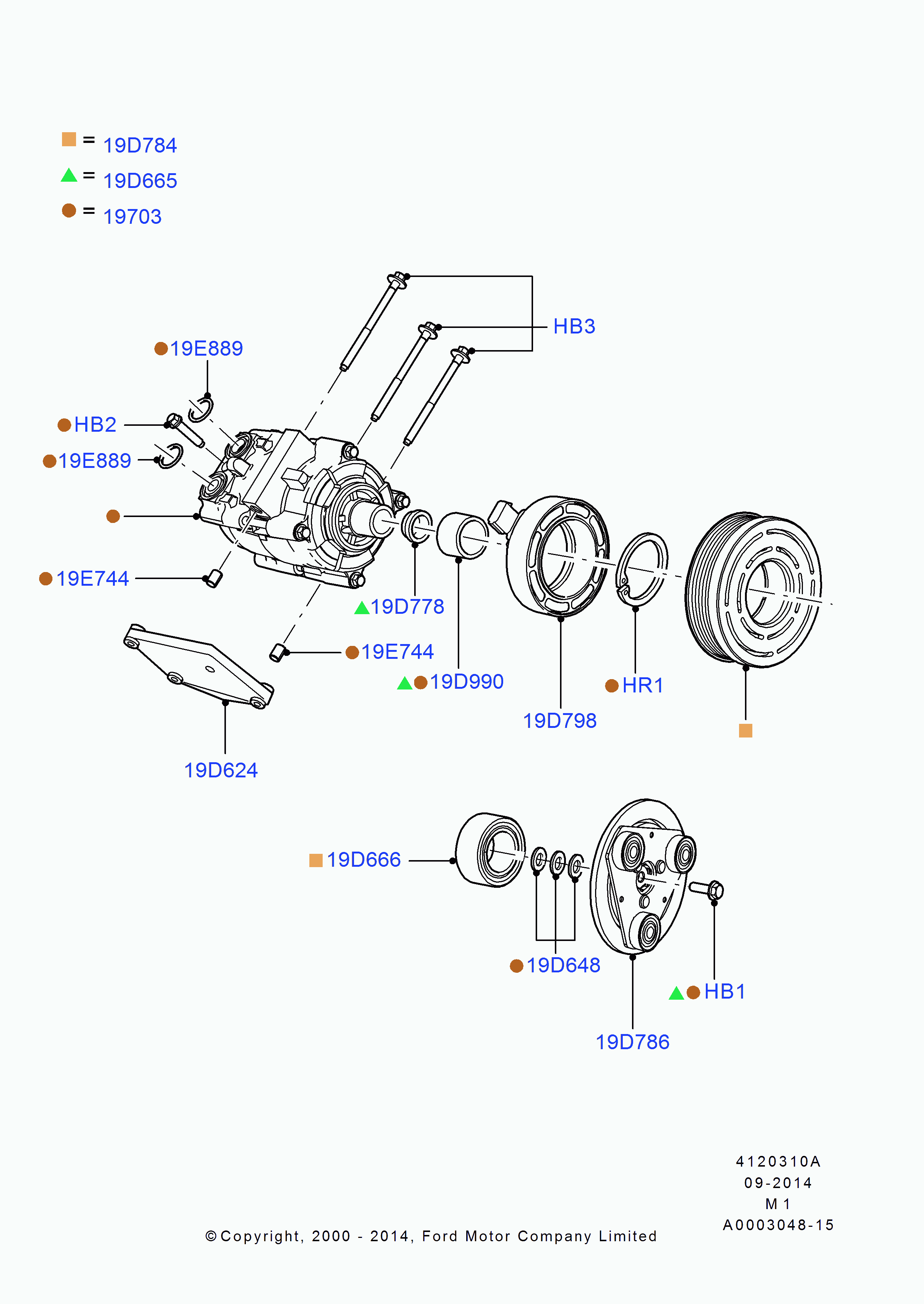 FORD 1051195 - Bracket autodraugiem.lv