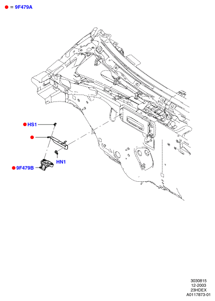 FORD 1 446 702 - Devējs, Spiediens ieplūdes traktā autodraugiem.lv