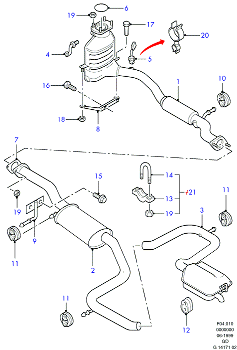 FORD 1 001 702 - Lambda zonde autodraugiem.lv