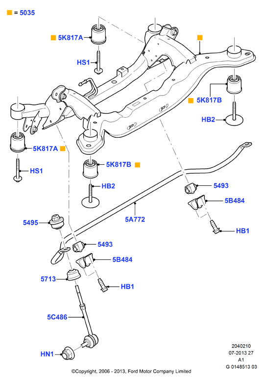 FORD 1 377 349 - Stiepnis / Atsaite, Stabilizators autodraugiem.lv