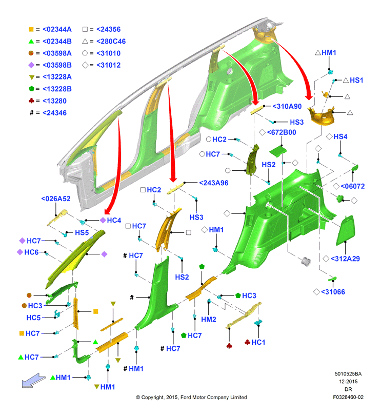 FIAT 1906163 - Bremžu loku komplekts autodraugiem.lv