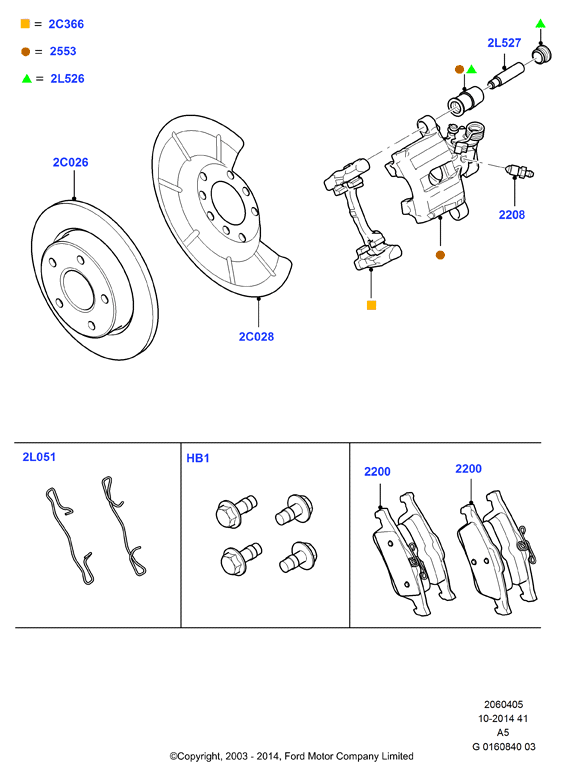 FORD 2 025 944 - Bremžu diski autodraugiem.lv