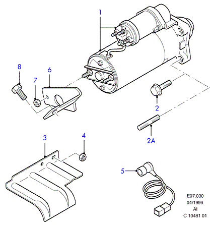 FORD USA 1126987 - Starteris autodraugiem.lv