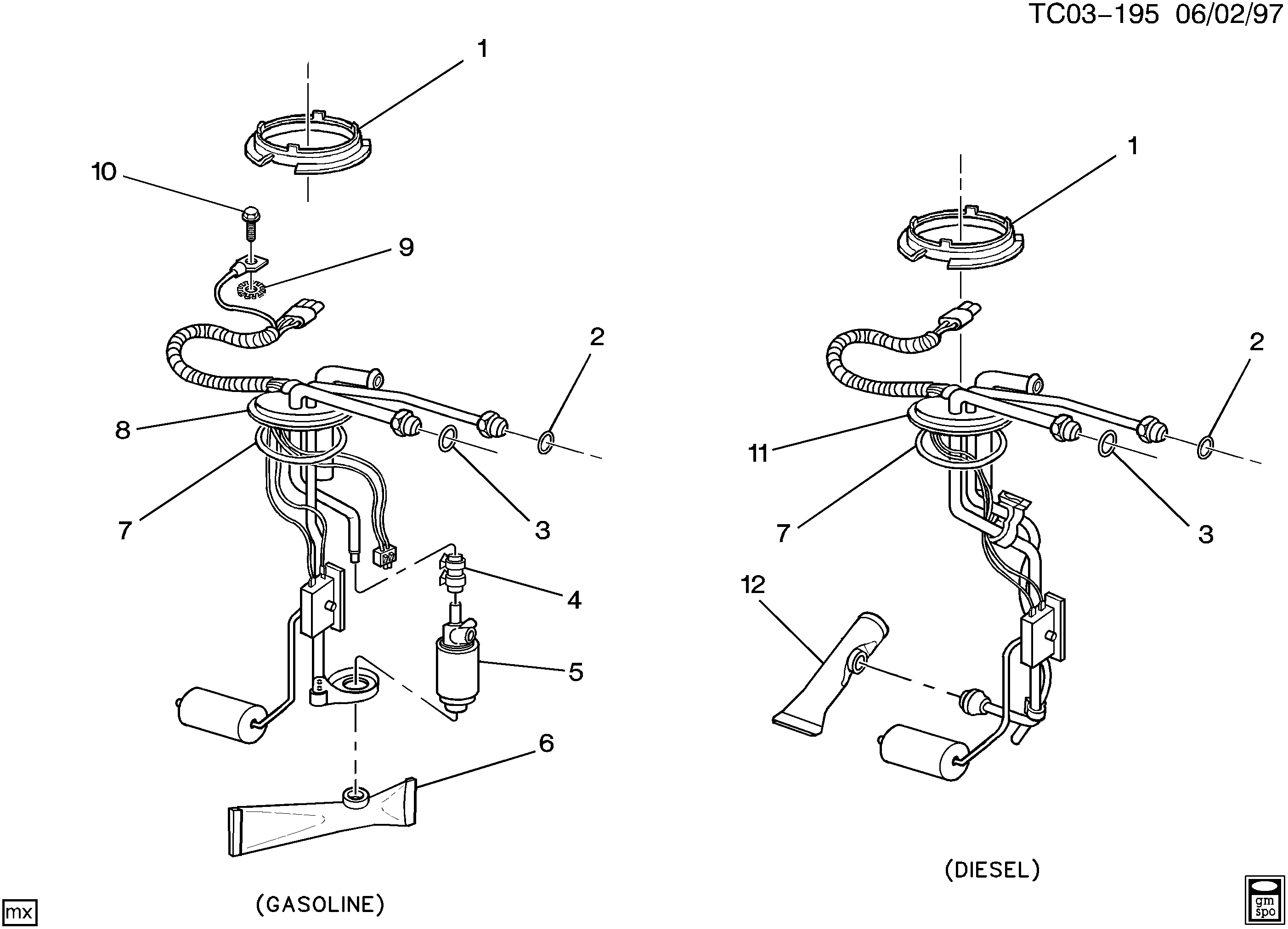 Chevrolet 25 163 473 - Degvielas sūknis autodraugiem.lv