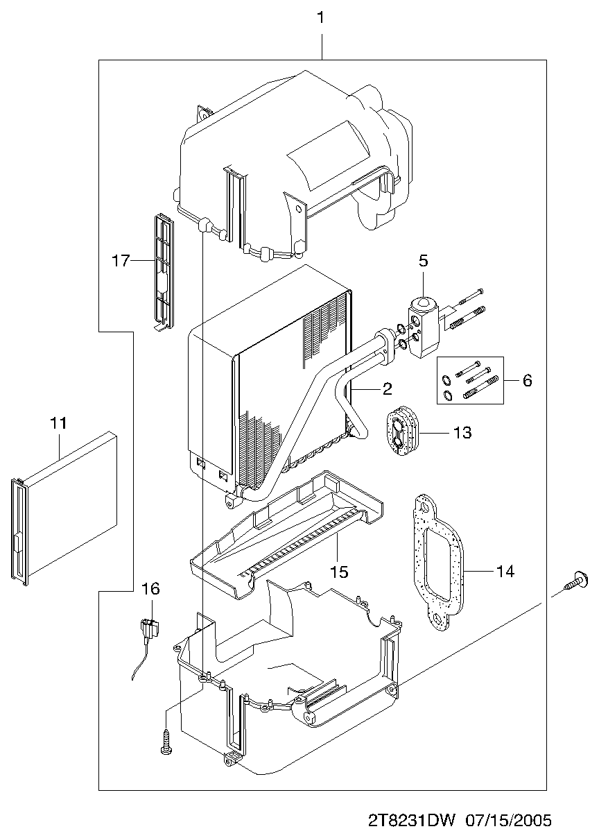 DAEWOO 96 962 173 - Filtrs, Salona telpas gaiss autodraugiem.lv