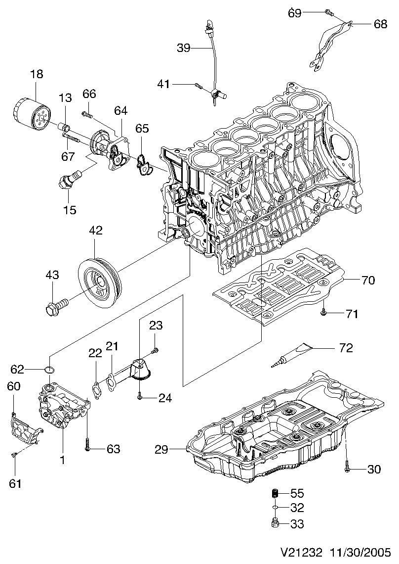 Chevrolet 96647339 - Devējs, Eļļas spiediens autodraugiem.lv
