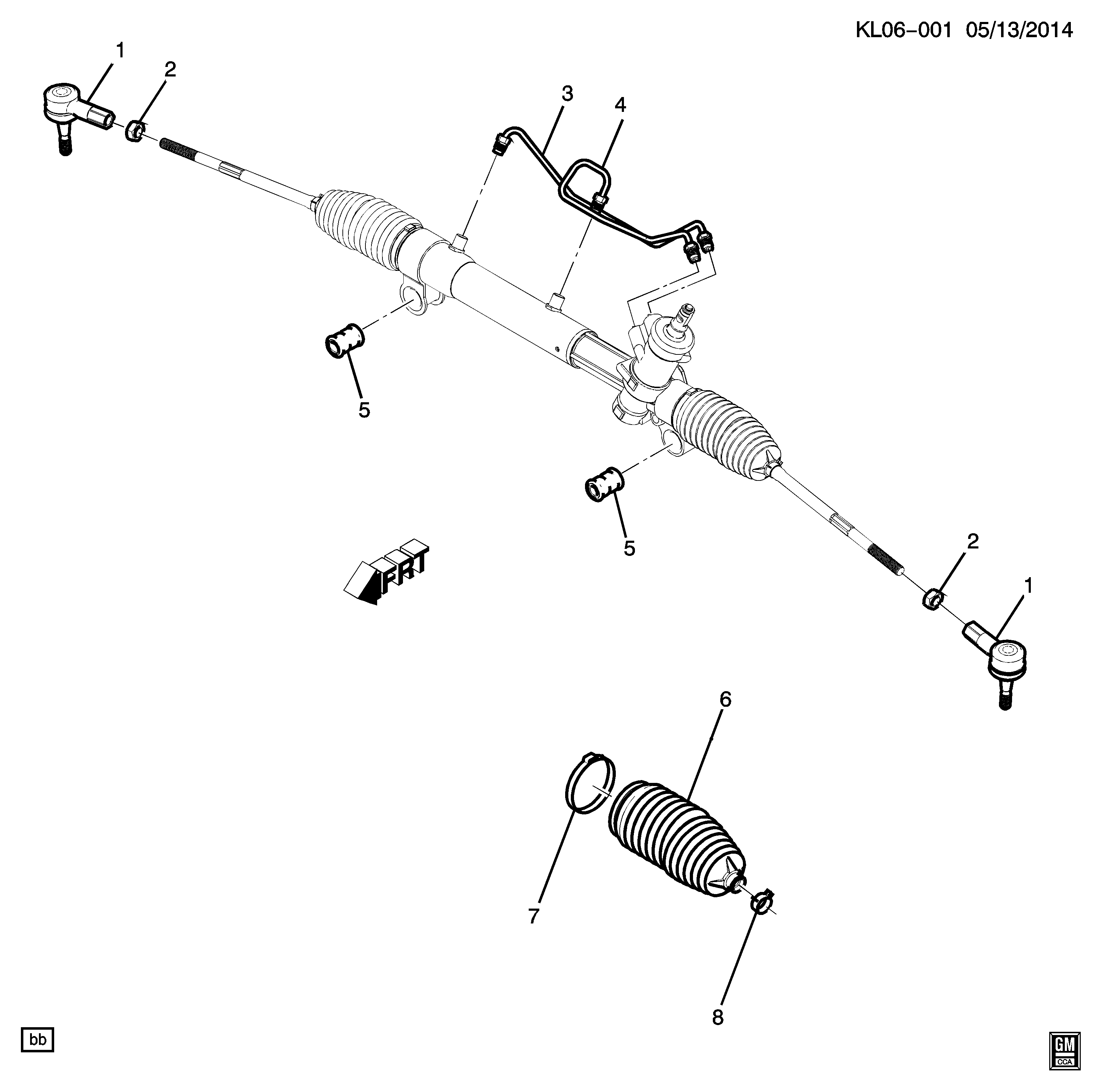 Opel 95940332 - Stūres šķērsstiepņa uzgalis autodraugiem.lv