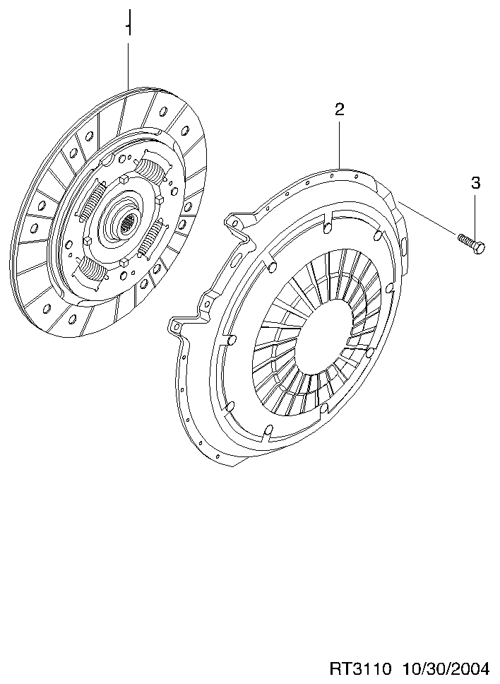 Chevrolet 96343031 - Sajūga piespiedējdisks autodraugiem.lv