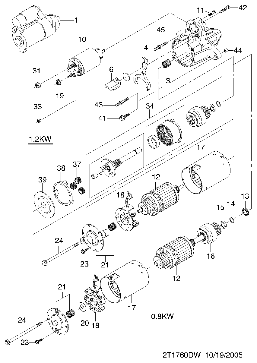 Chevrolet 96843572 - Starteris autodraugiem.lv