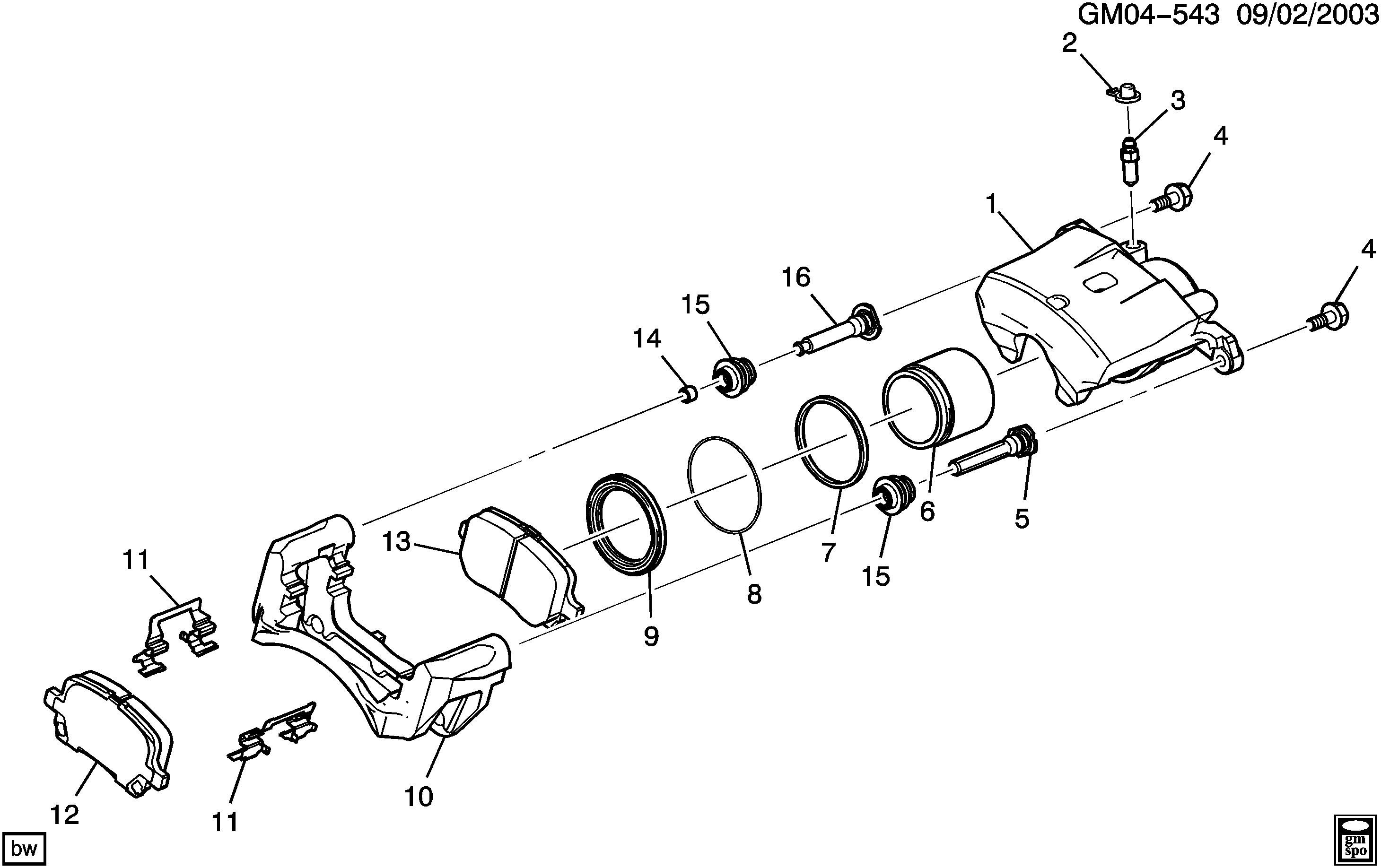 Opel 22731037 - Bremžu uzliku kompl., Disku bremzes autodraugiem.lv