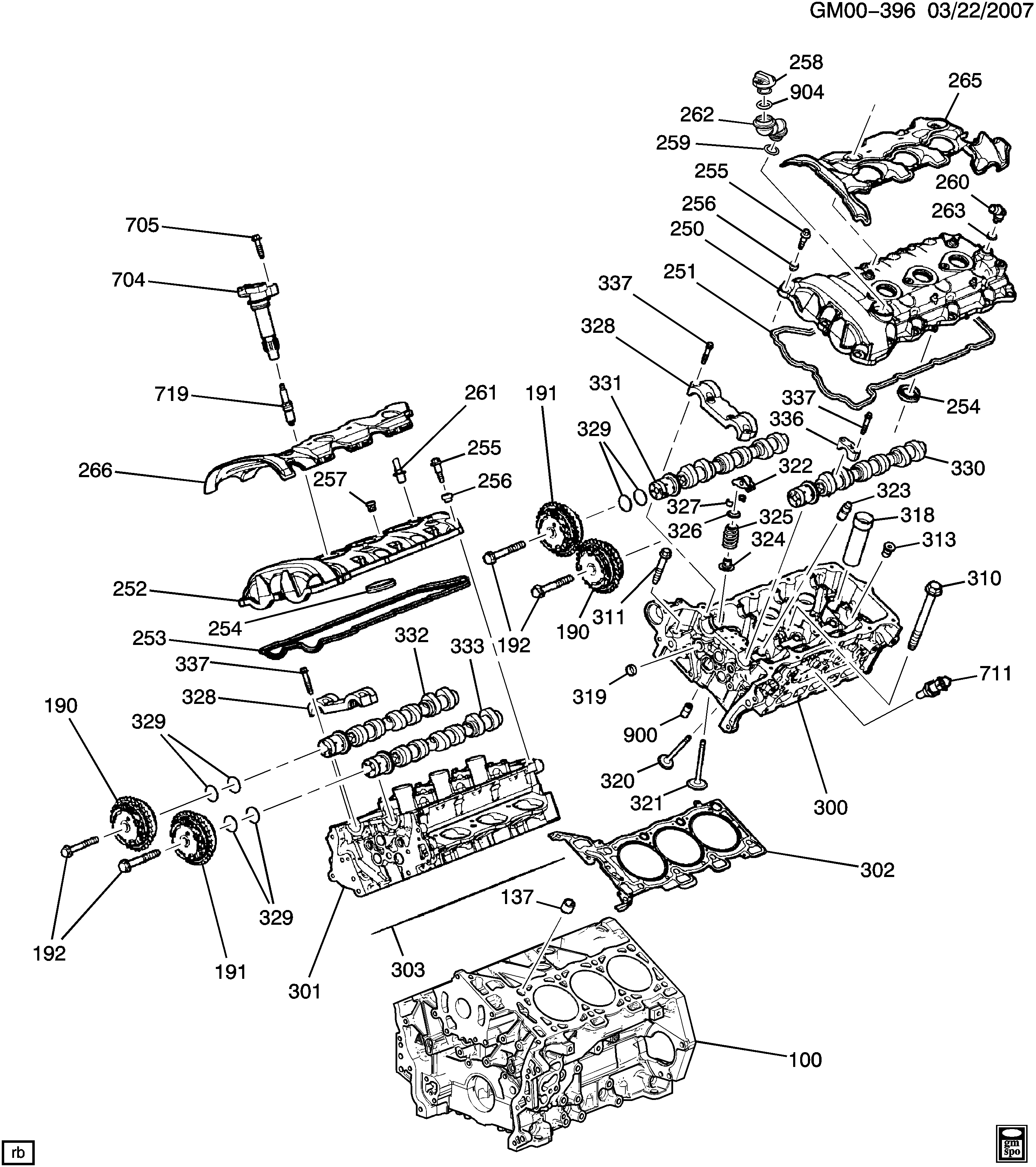 GMC 12684832 - Sadales vārpstas regulēšanas mehānisms autodraugiem.lv