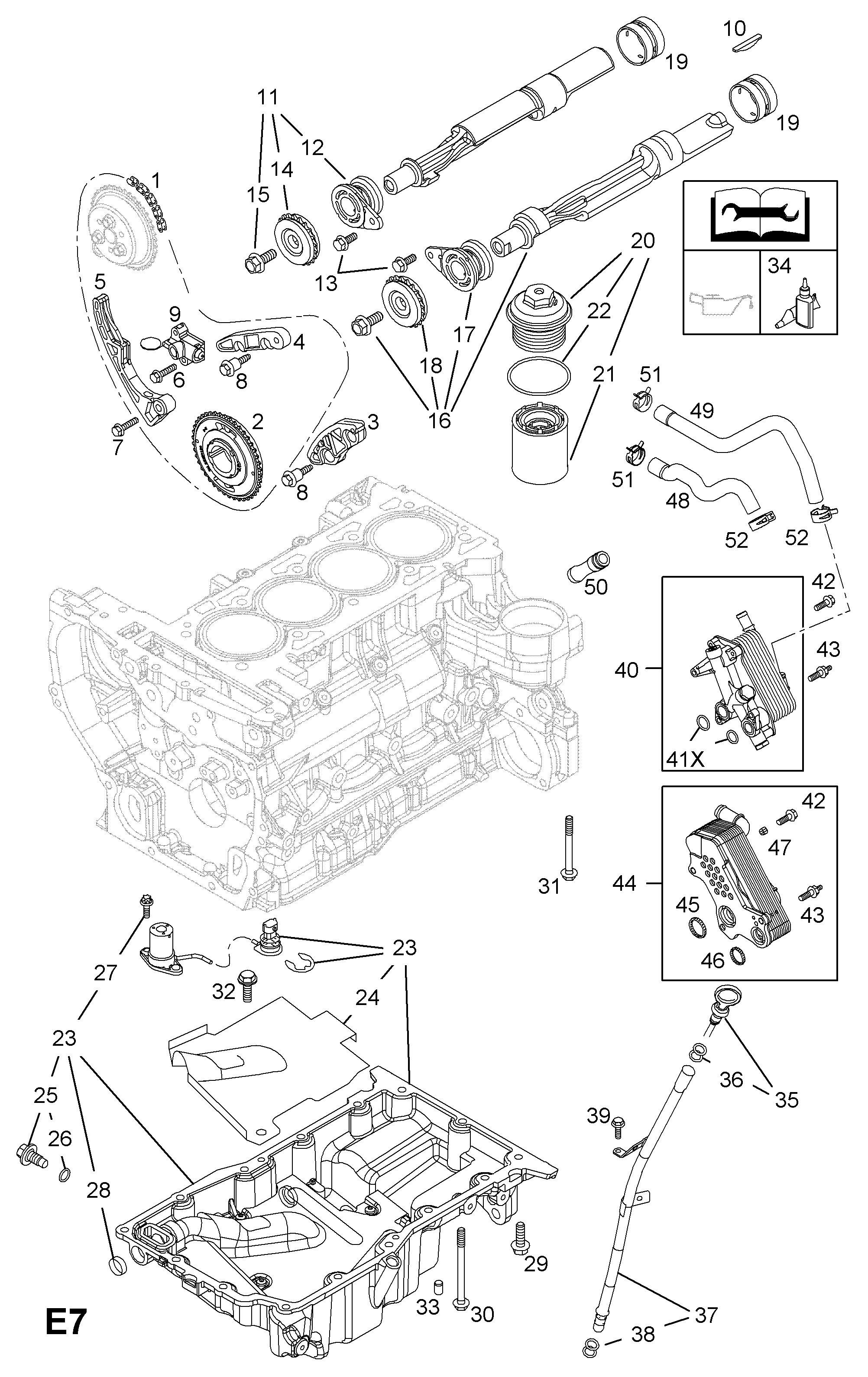 Opel 2000090 - Sadales vārpstas piedziņas ķēdes komplekts autodraugiem.lv