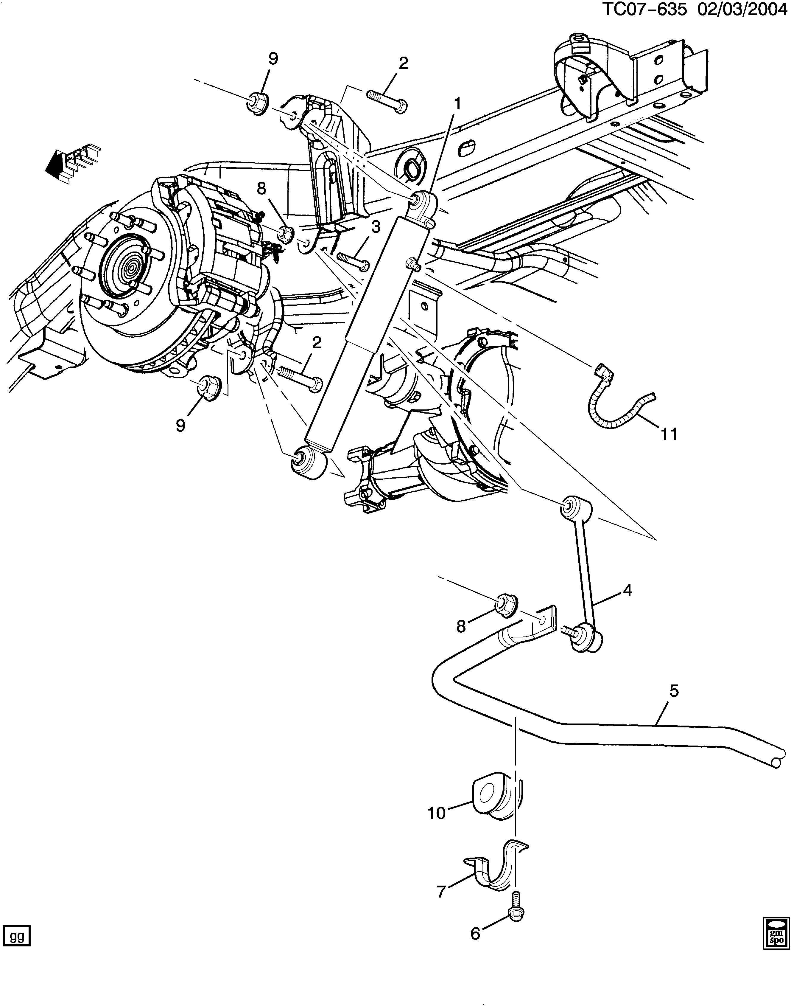 Cadillac 19300046 - Pneimoatsperes statnis autodraugiem.lv