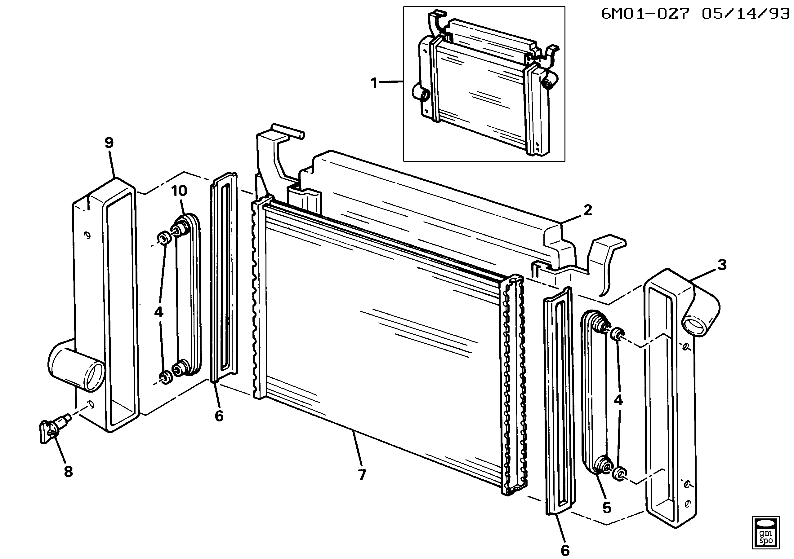 GMC 52489132 - Radiators, Motora dzesēšanas sistēma autodraugiem.lv