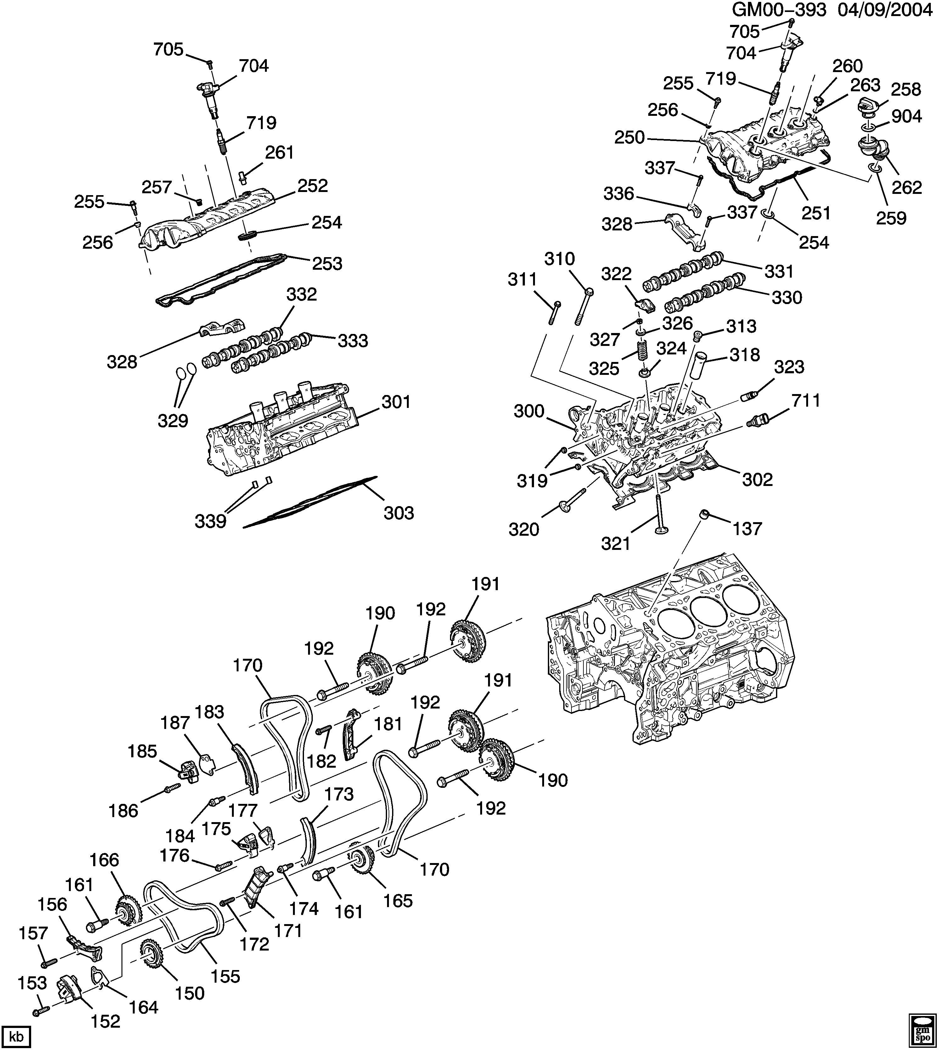 Chevrolet 19207664 - SEAL KIT,VLV STEM OIL(12 SEALS PER KIT)(1 KIT PER SIDE) autodraugiem.lv