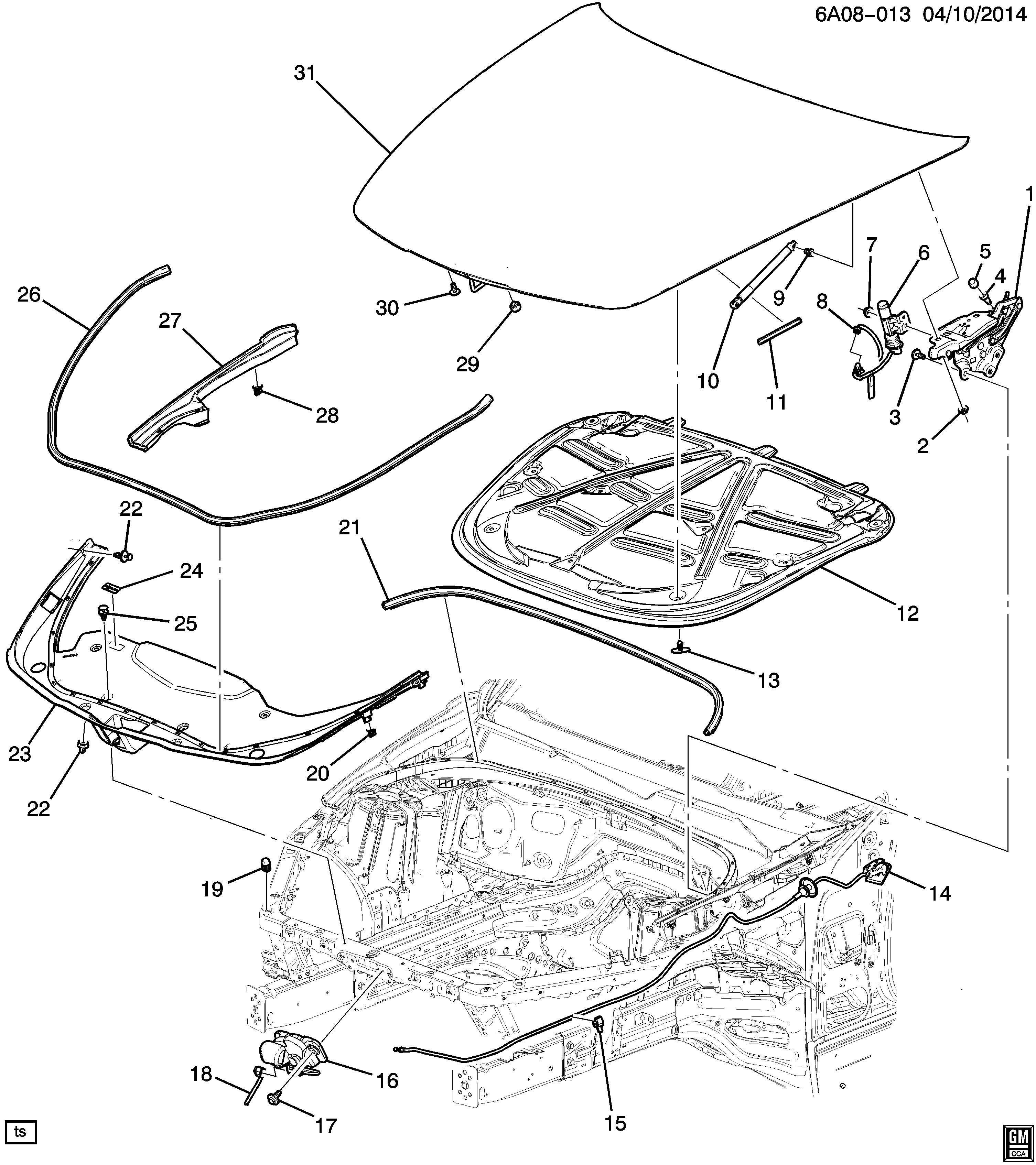 FIAT 13252119 - Moldings / aizsarguzlika autodraugiem.lv