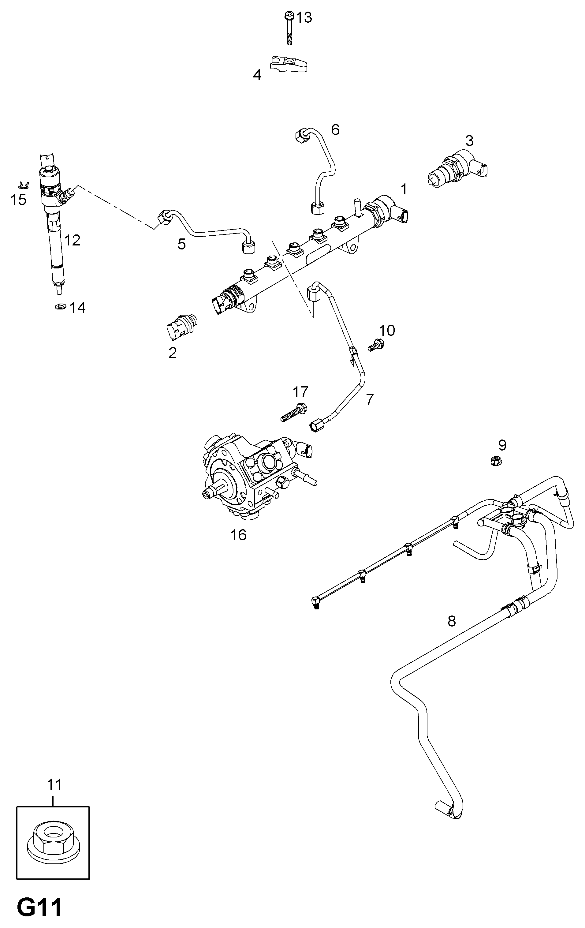 Opel 48 09 347 - Blīvgredzens, Sprauslas kanāls autodraugiem.lv