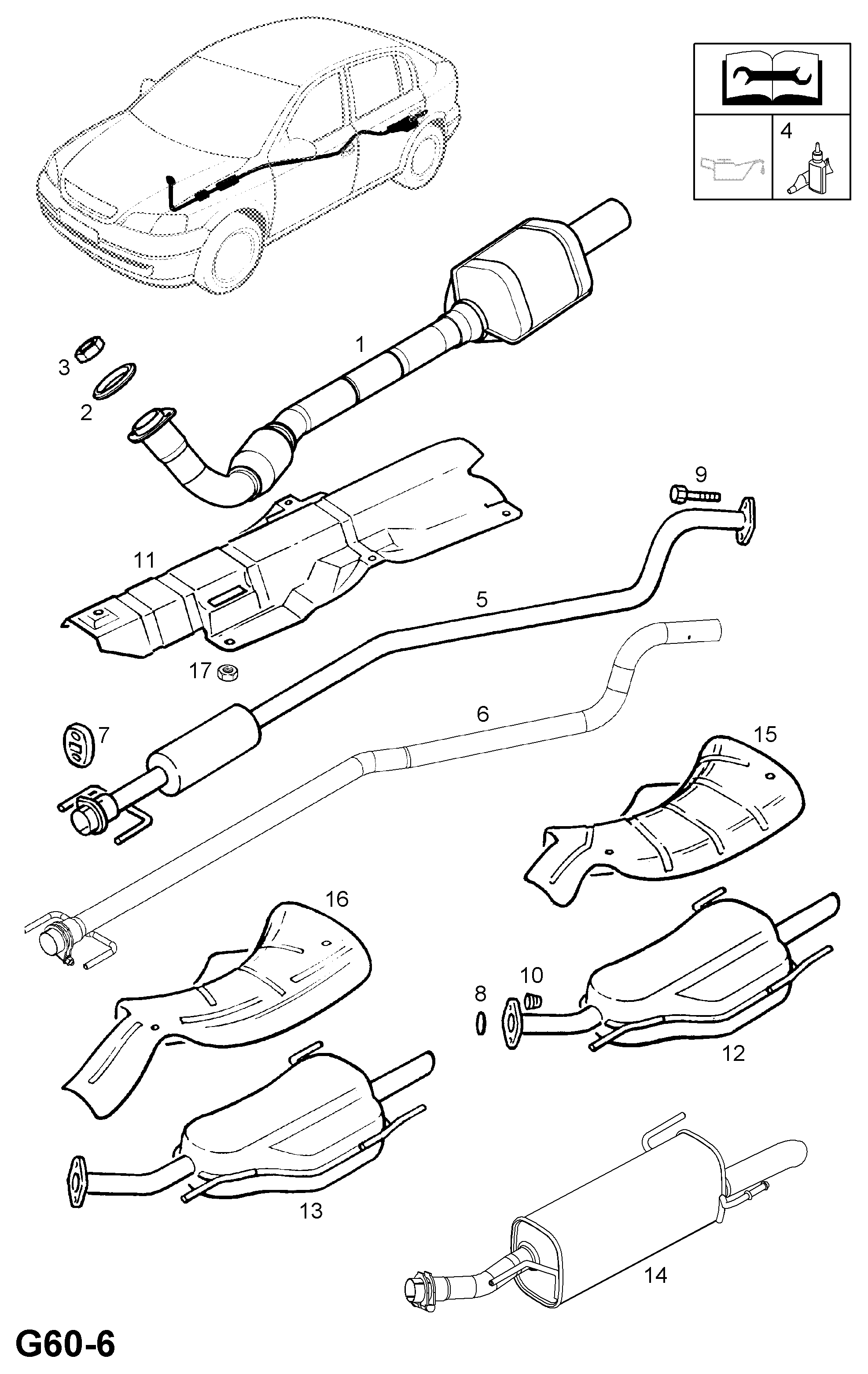 Lancia 854956 - Blīve, Izplūdes caurule autodraugiem.lv