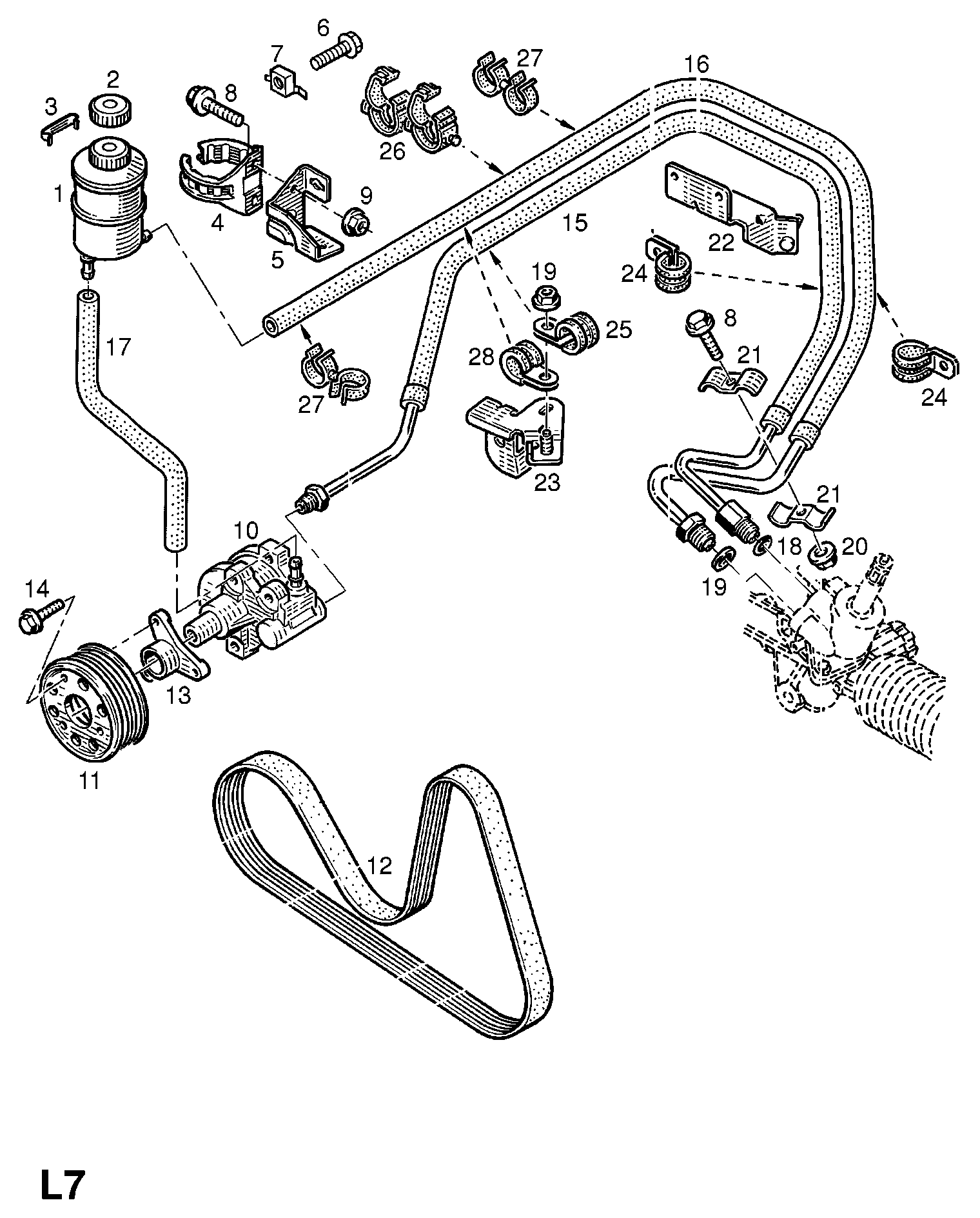 OM 5948063 - Hidrosūknis, Stūres iekārta autodraugiem.lv