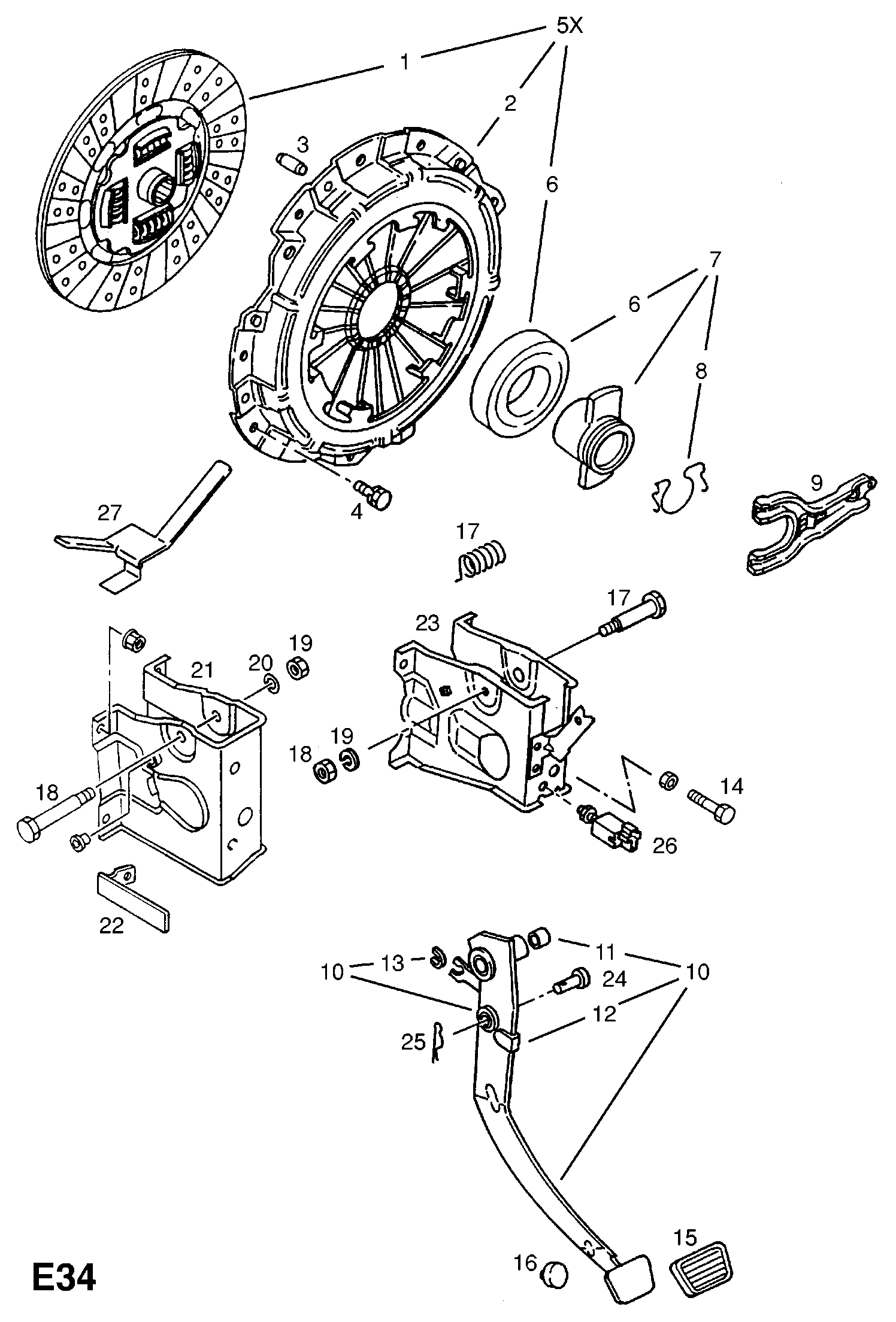 ISUZU R1020074 - Sajūga komplekts autodraugiem.lv