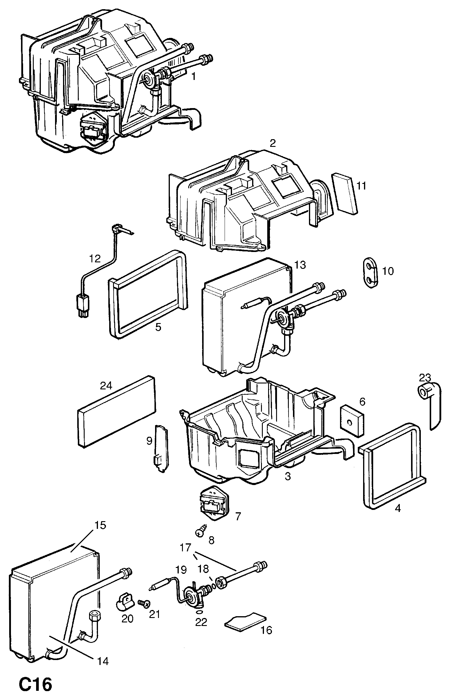 Opel 1845412 - Izplešanās vārsts, Gaisa kond. sistēma autodraugiem.lv