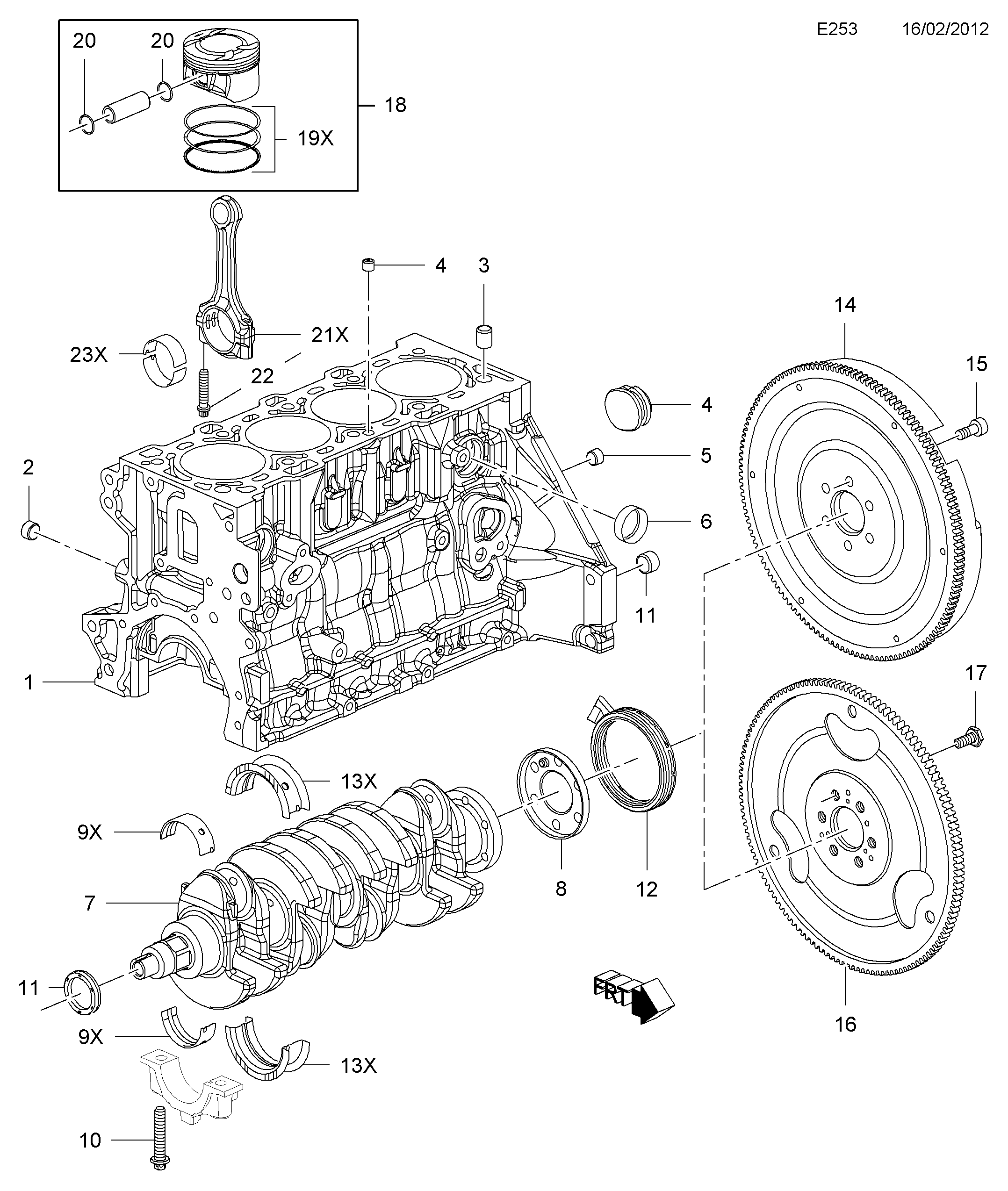 CITROËN 6303 59 - Pagrieziena signāla lukturis autodraugiem.lv