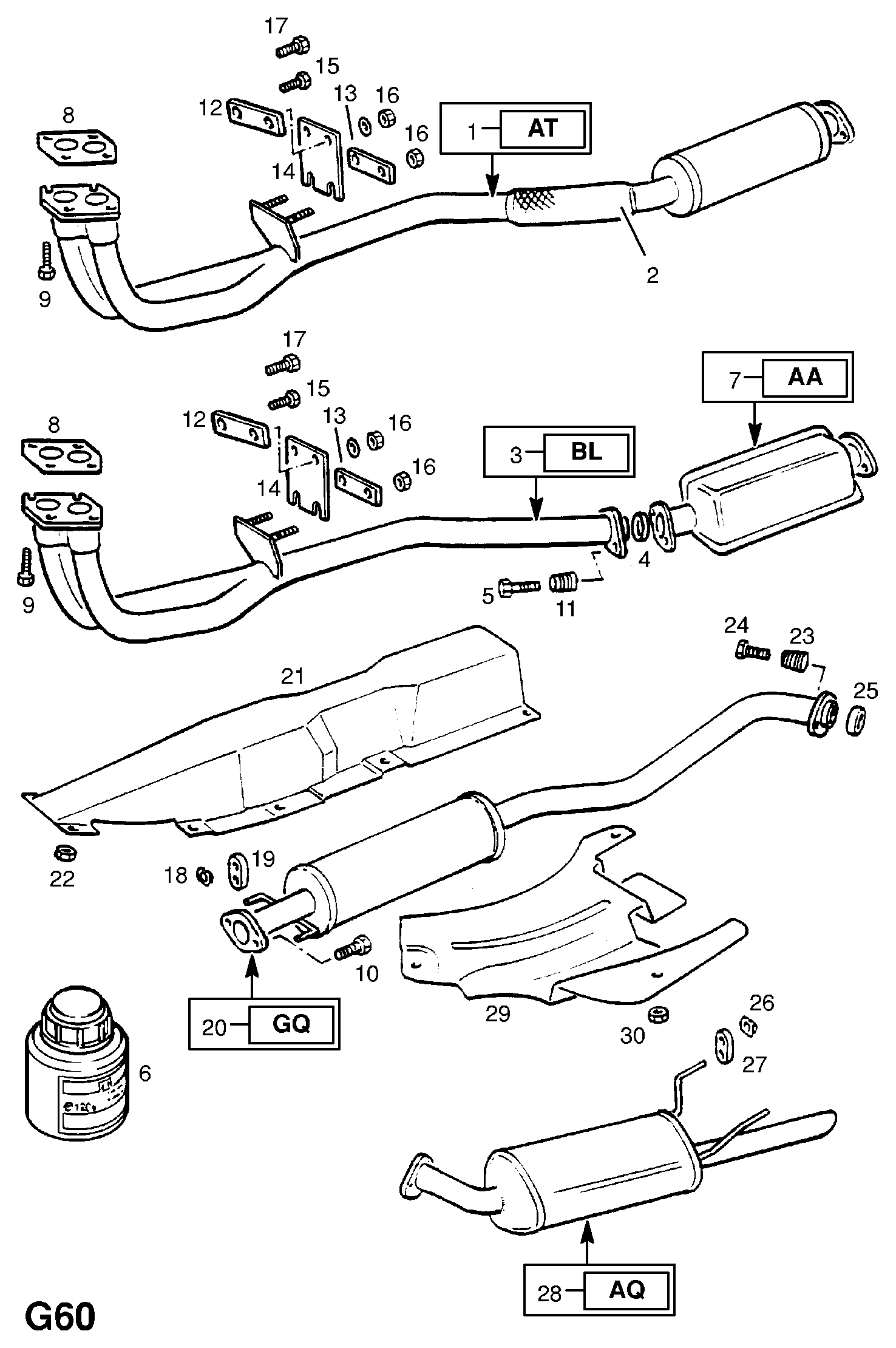 Skoda 8 54 986 - Skrūve, Izplūdes sistēma autodraugiem.lv