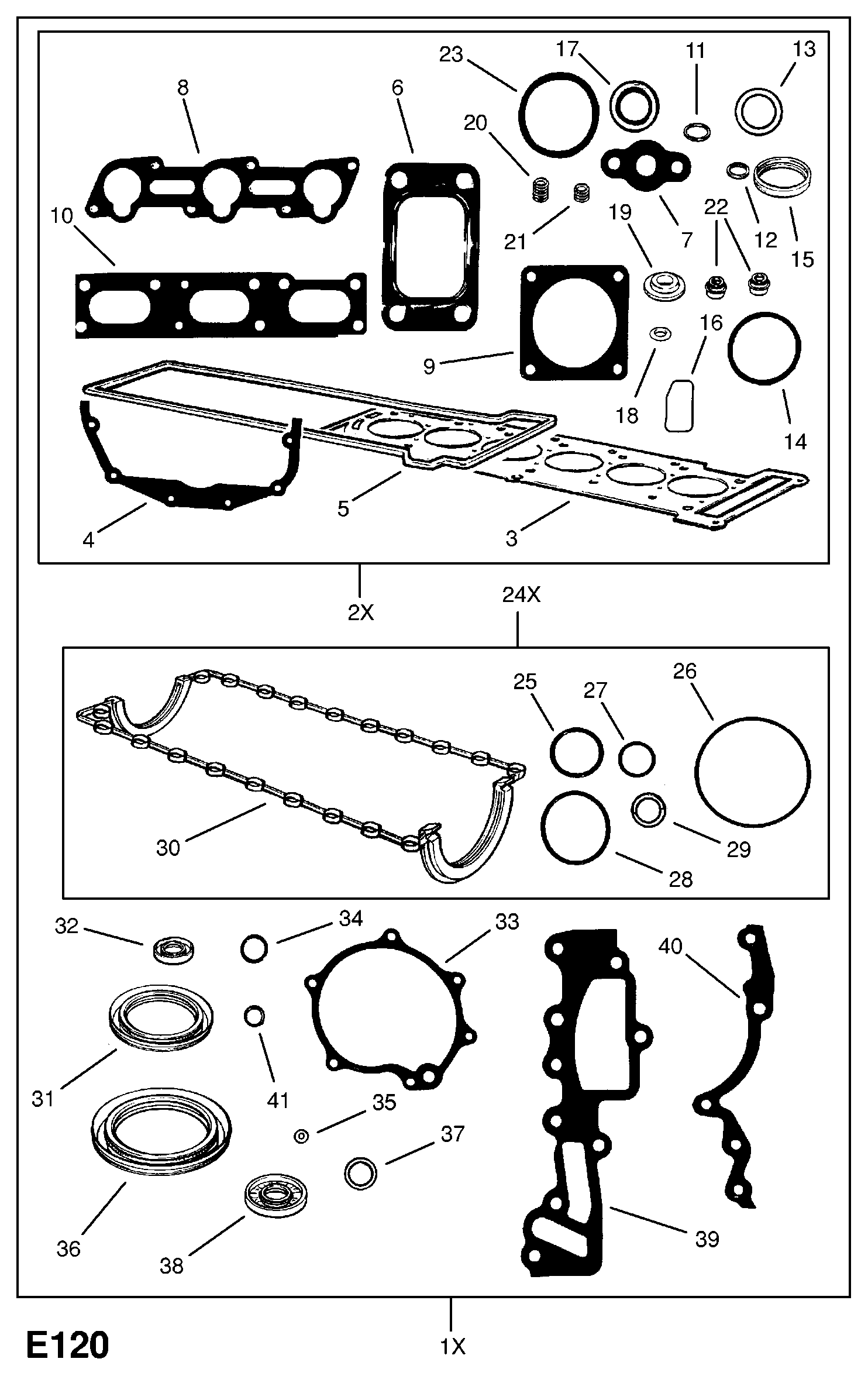 Opel 638303 - Vārpstas blīvgredzens, Sadales vārpsta autodraugiem.lv