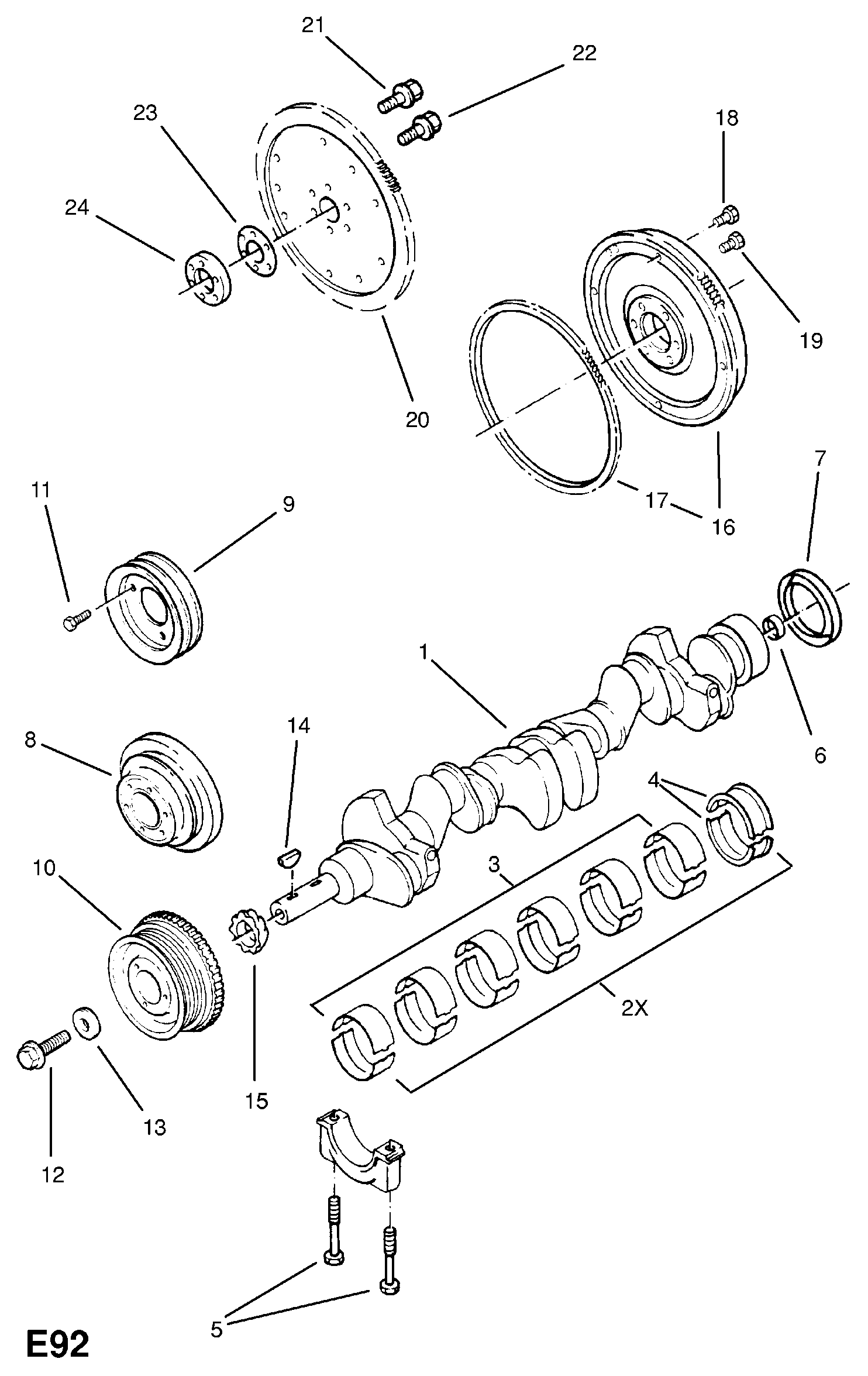 Opel 616271 - Amortizators autodraugiem.lv