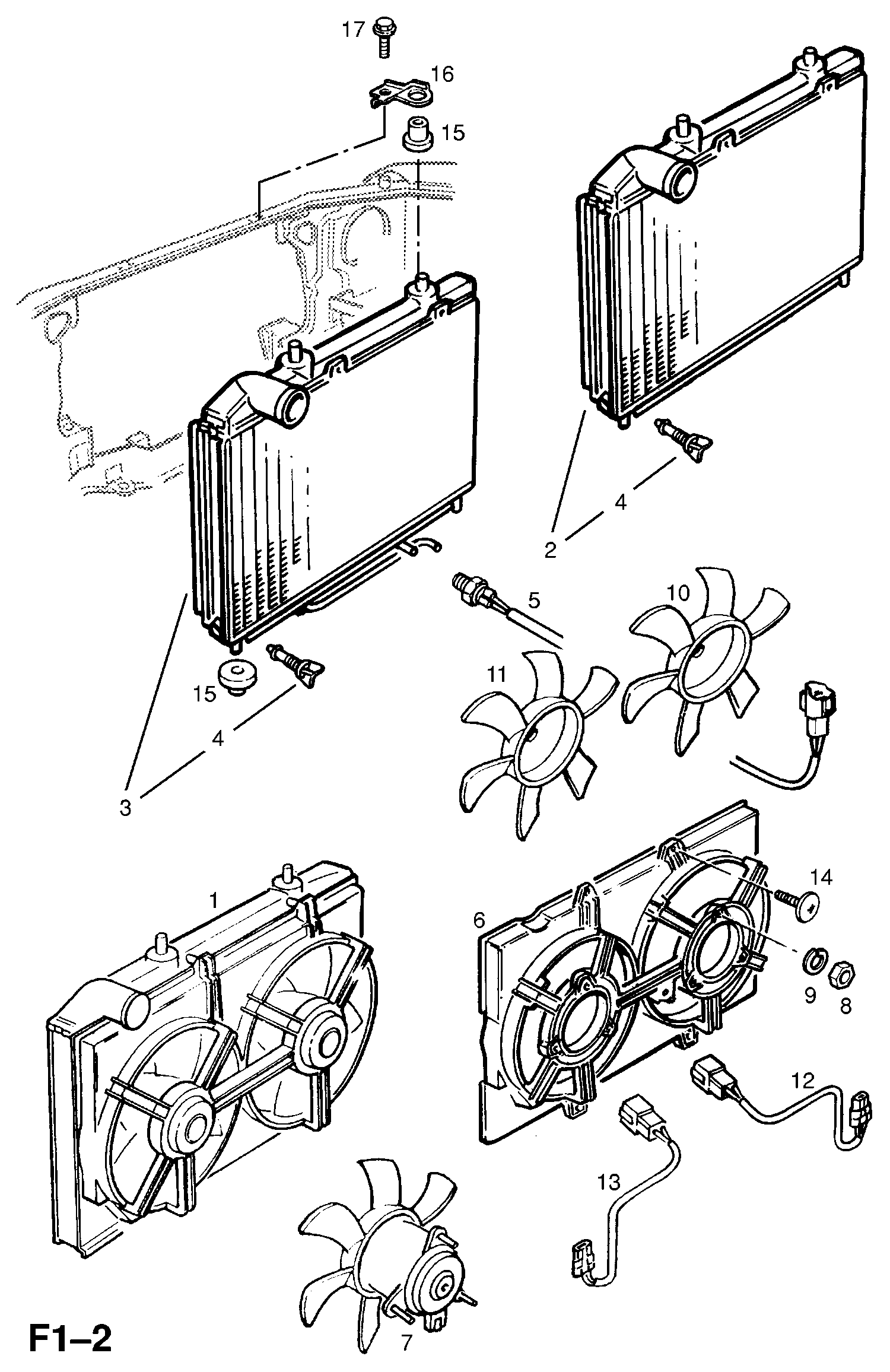 Opel 6302029 - Radiators, Motora dzesēšanas sistēma autodraugiem.lv