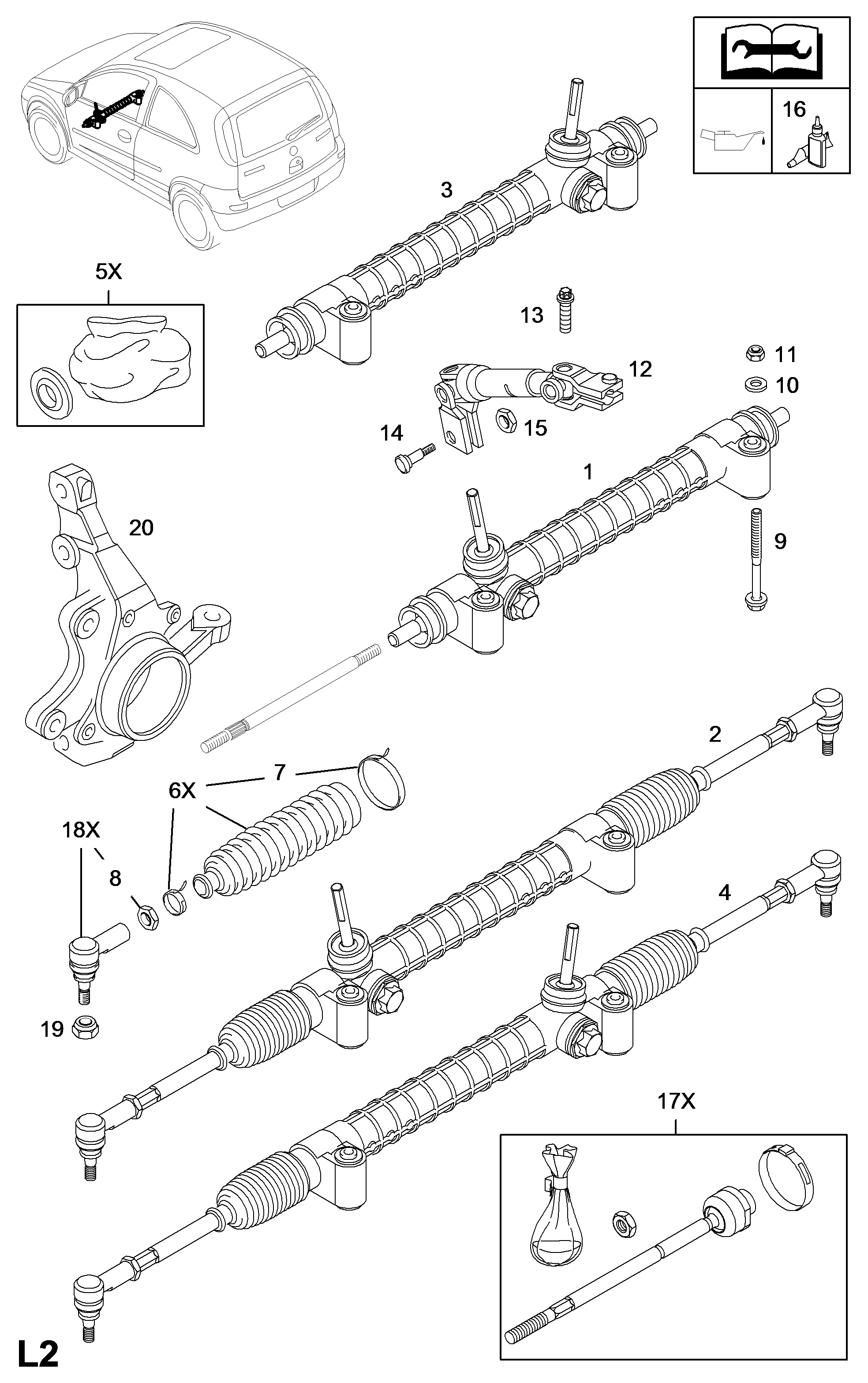 Opel 5900211 - Stūres mehānisms autodraugiem.lv