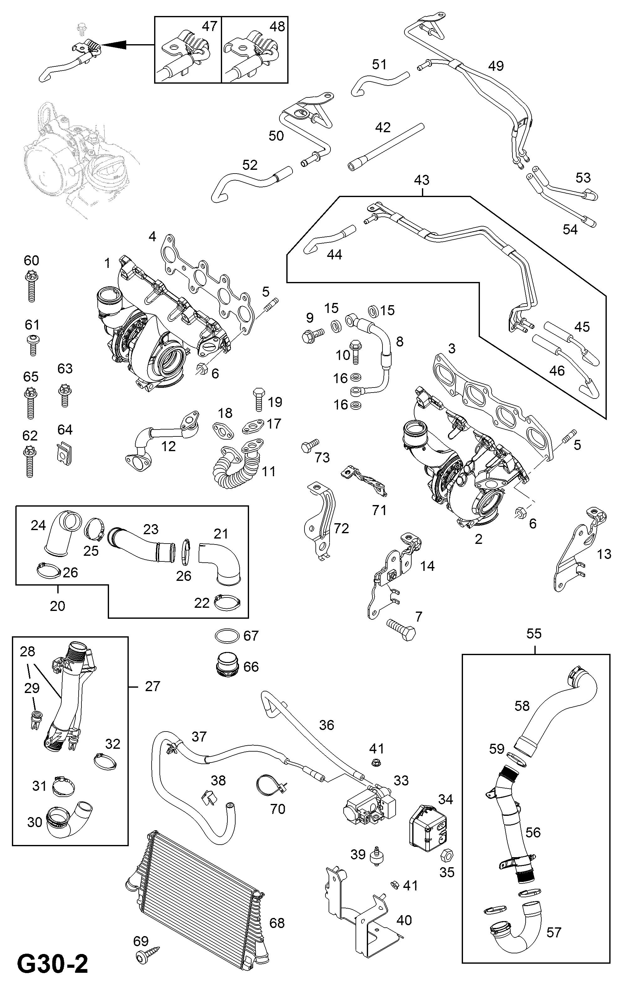 Opel 5835854 - Pūtes sistēmas gaisa caurule autodraugiem.lv