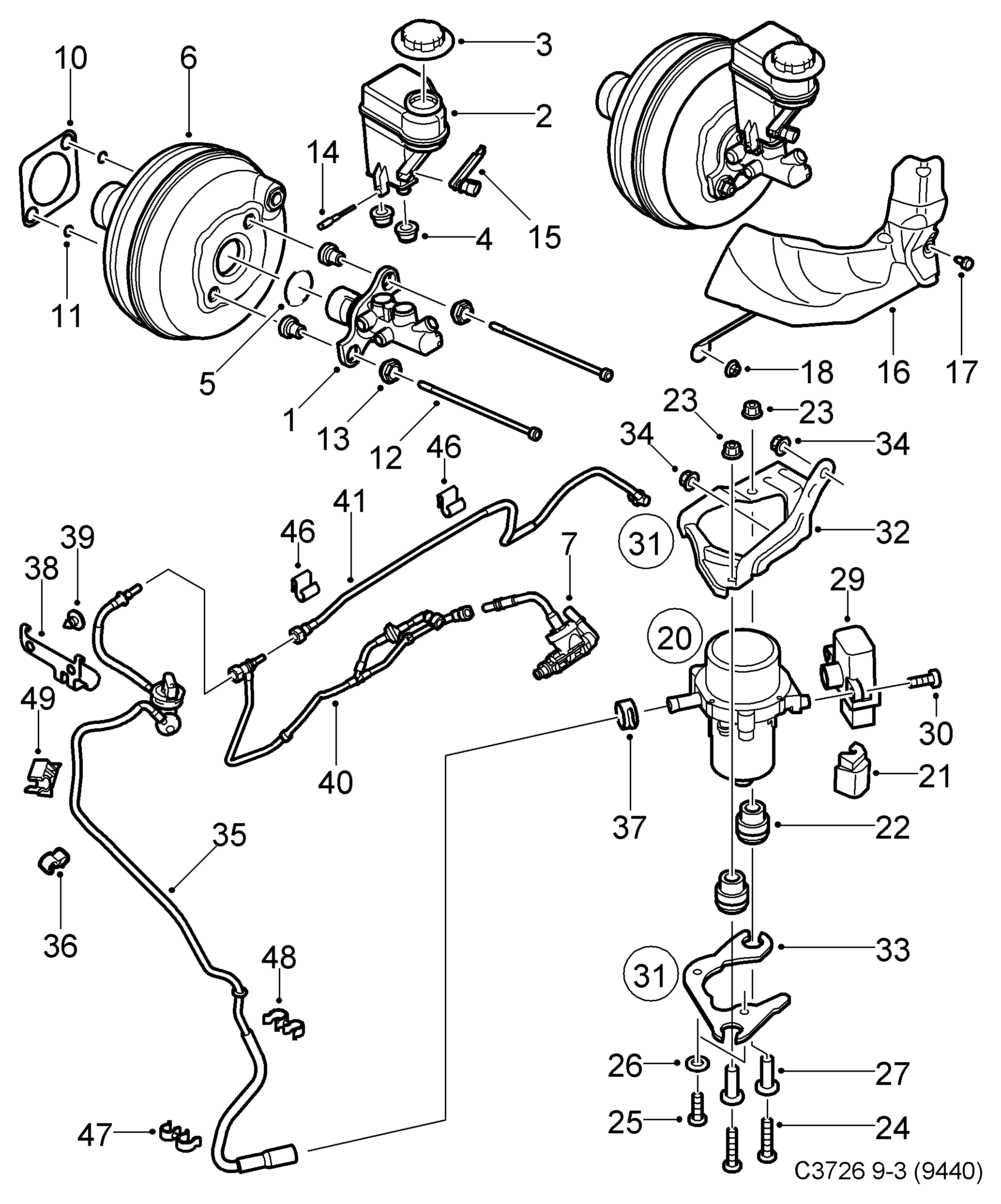 Opel 93189060 - Vāciņš, Bremžu šķidruma tvertne autodraugiem.lv