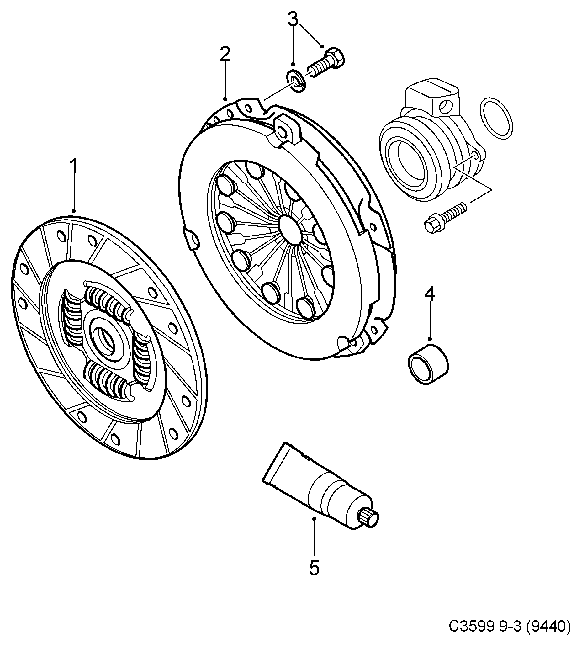 Alfa Romeo 55556349 - Sajūga piespiedējdisks autodraugiem.lv