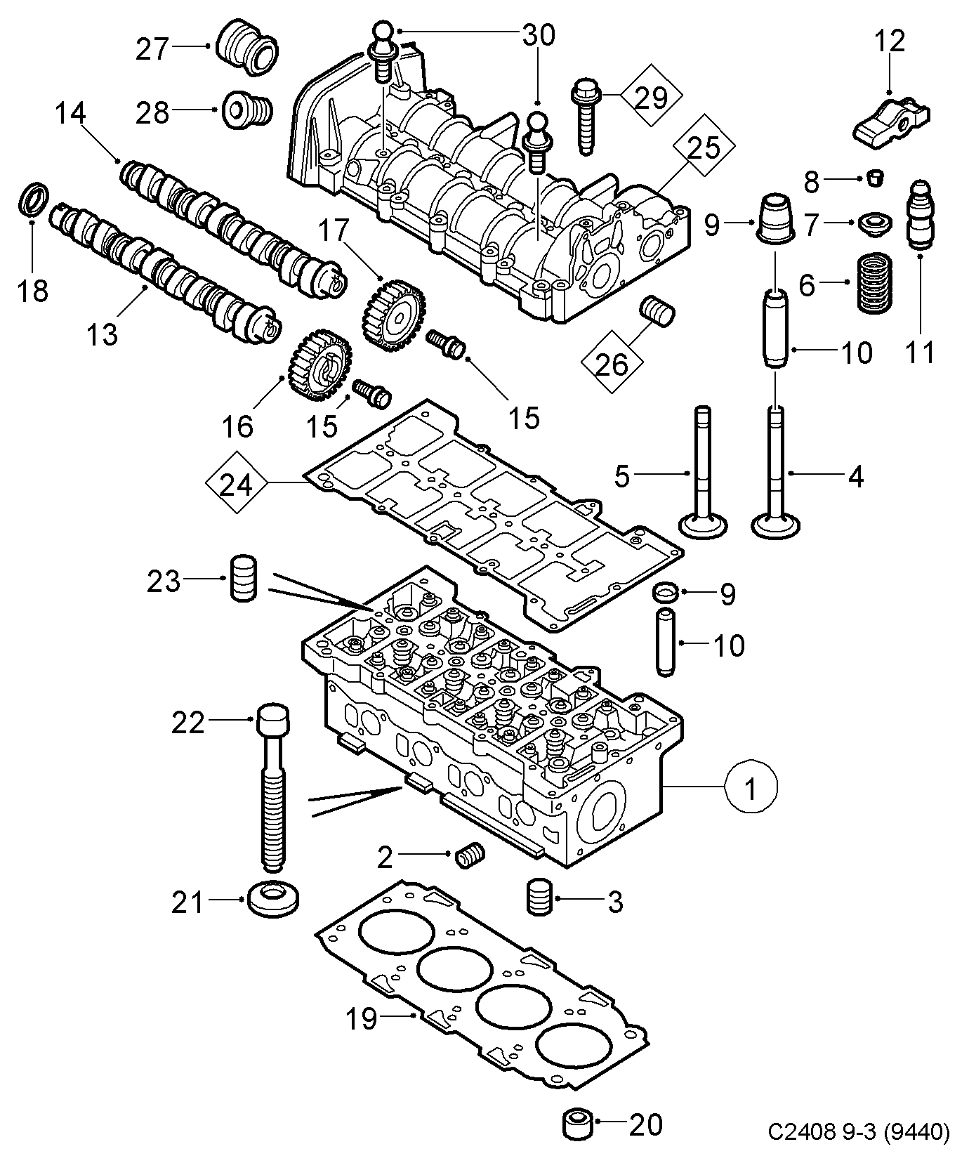 Opel 93178591 - Bīdītājs autodraugiem.lv