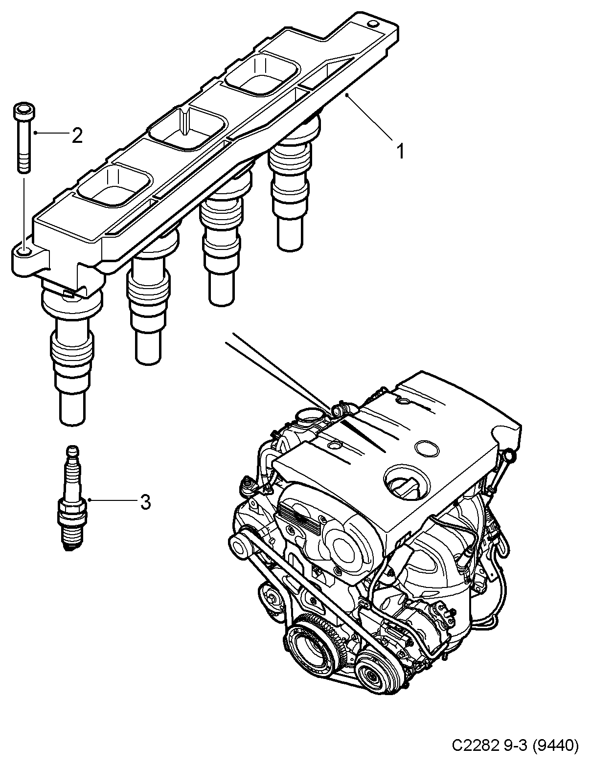 Scania 32000118 - Aizdedzes svece autodraugiem.lv