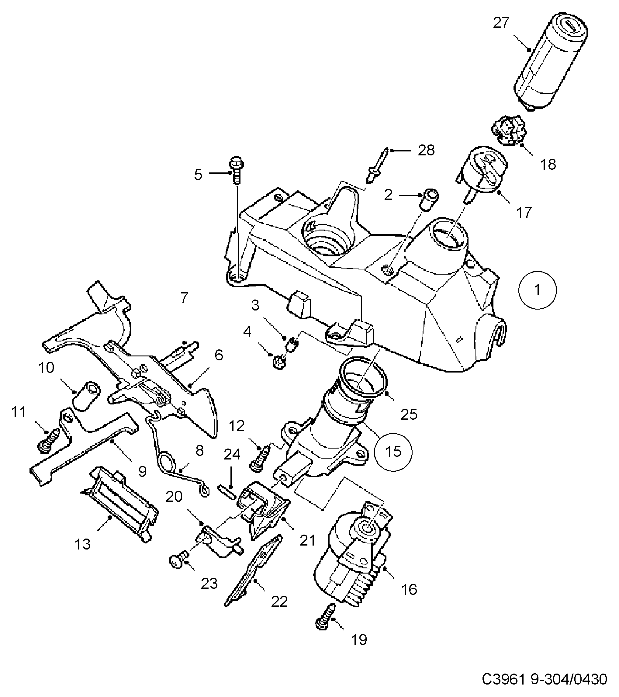 FIAT 4387346 - Blīve, Motora bloka galva autodraugiem.lv