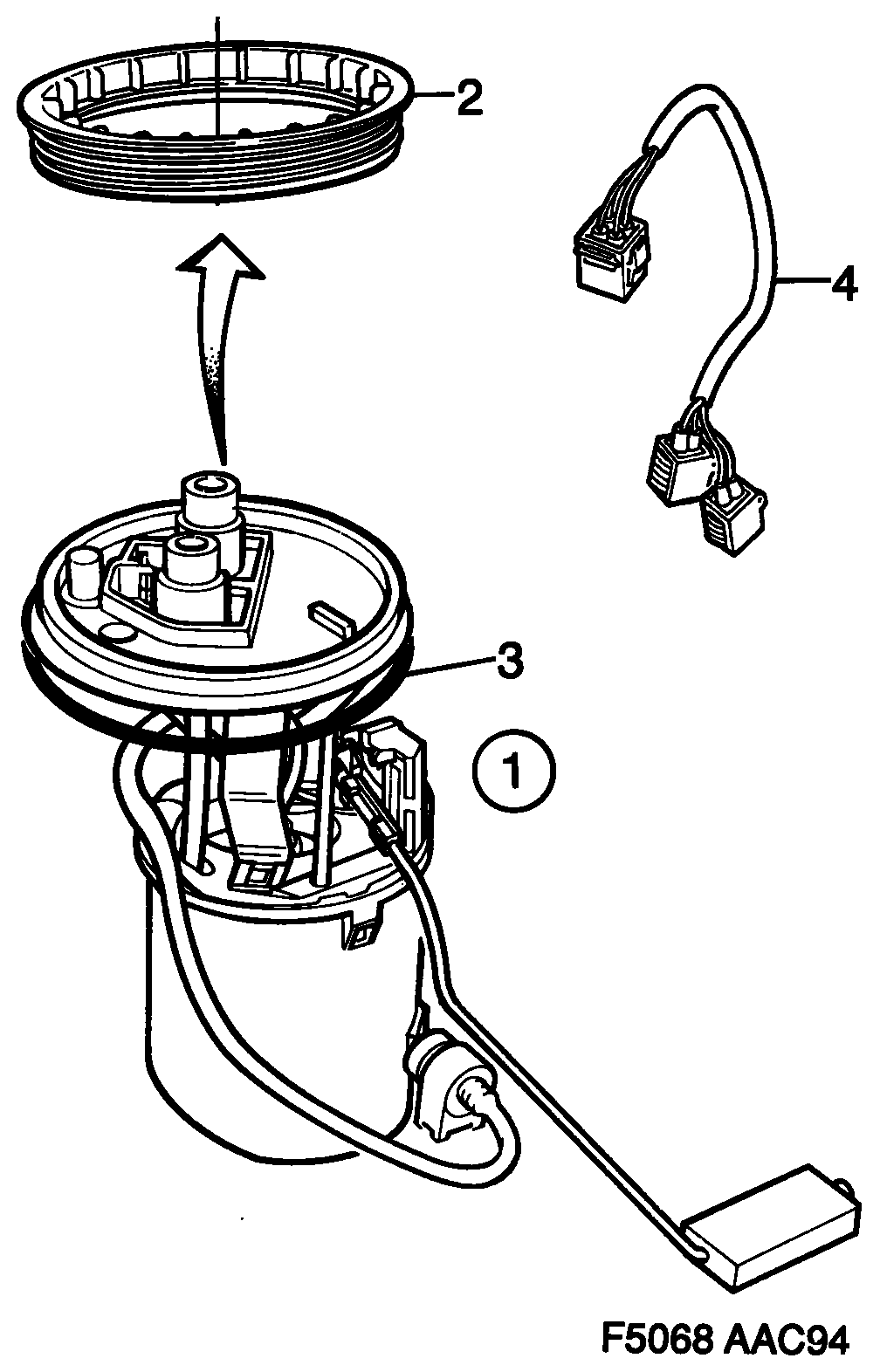 SAAB 5196415 - Degvielas sūkņa modulis autodraugiem.lv