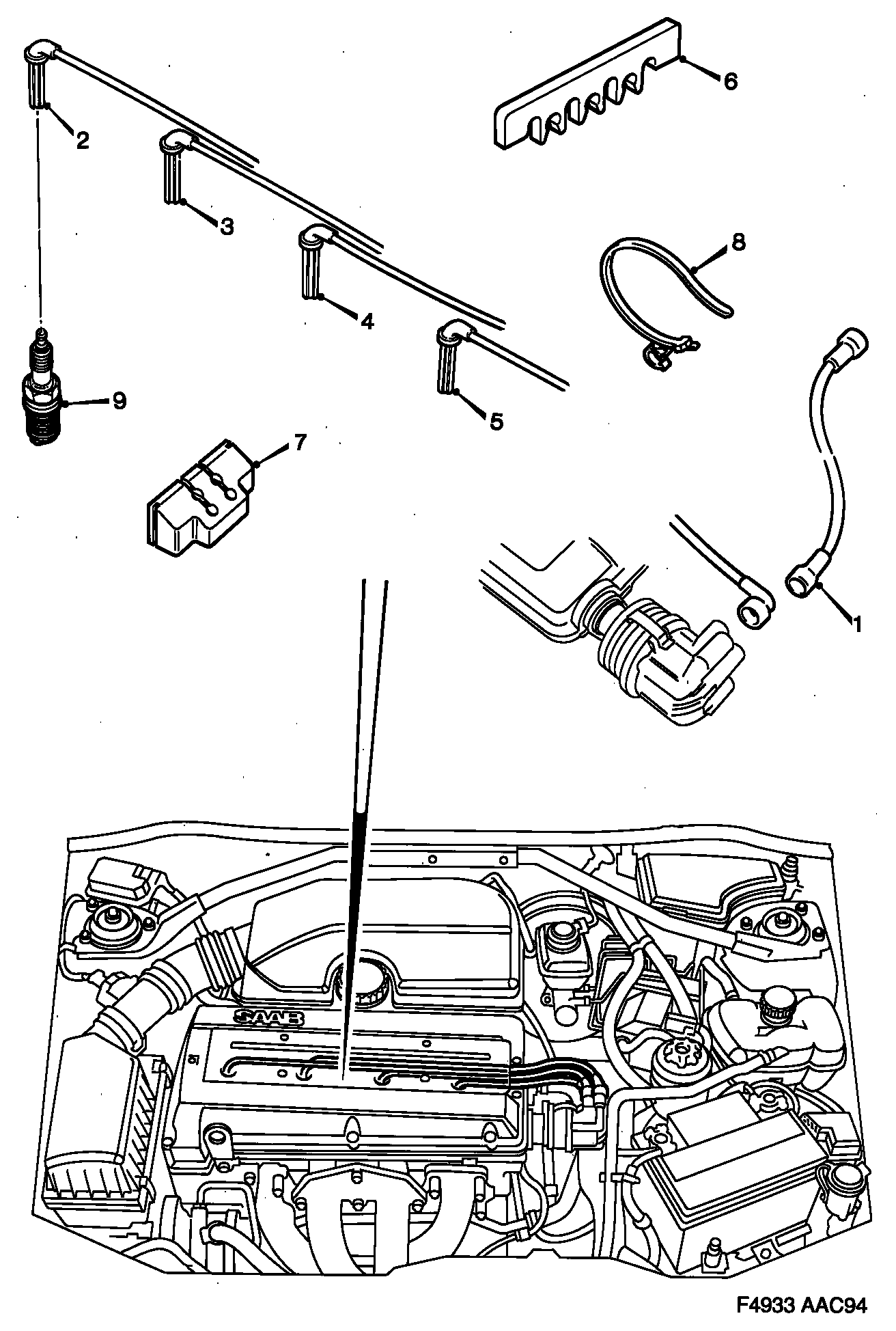 SAAB 91 36 276 - Aizdedzes svece autodraugiem.lv