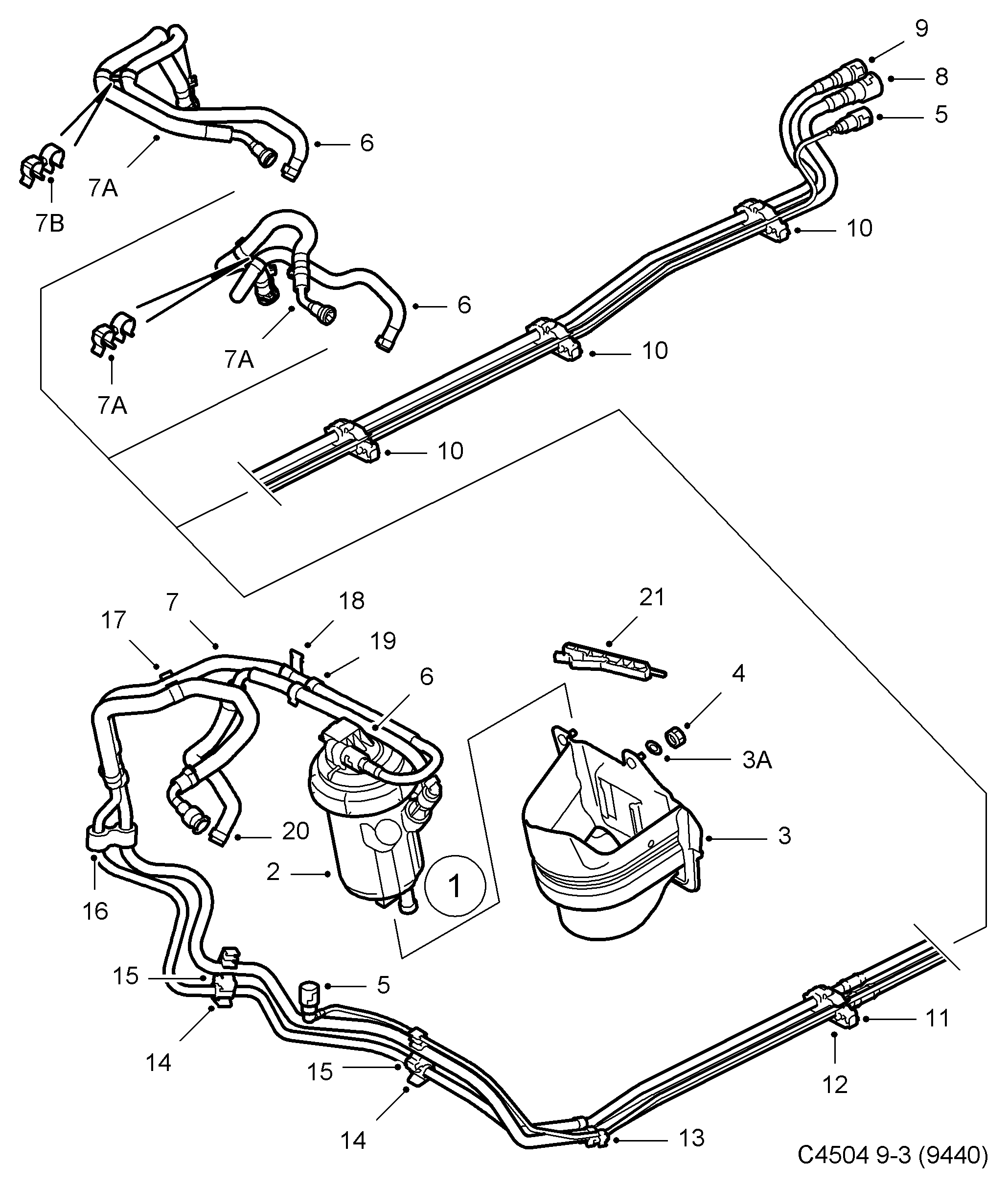 FIAT 93181377 - Filter insert autodraugiem.lv