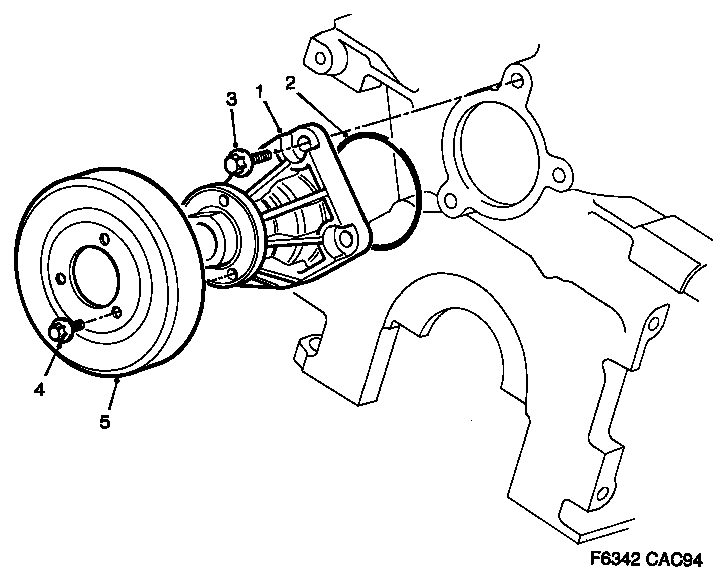 Vauxhall 88 21 944 - Ūdenssūknis autodraugiem.lv