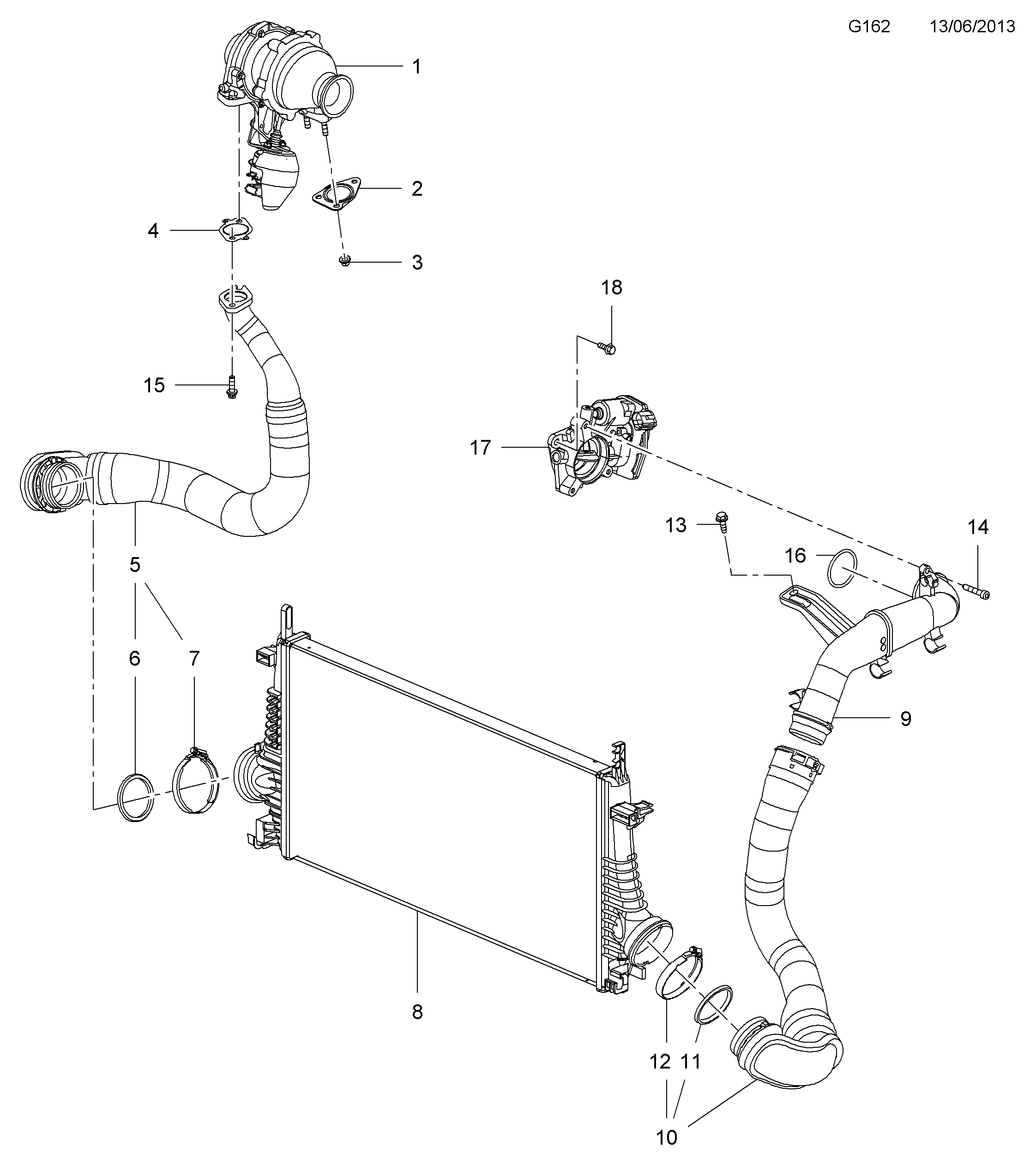 Opel 95519811 - Kompresors, Turbopūte autodraugiem.lv