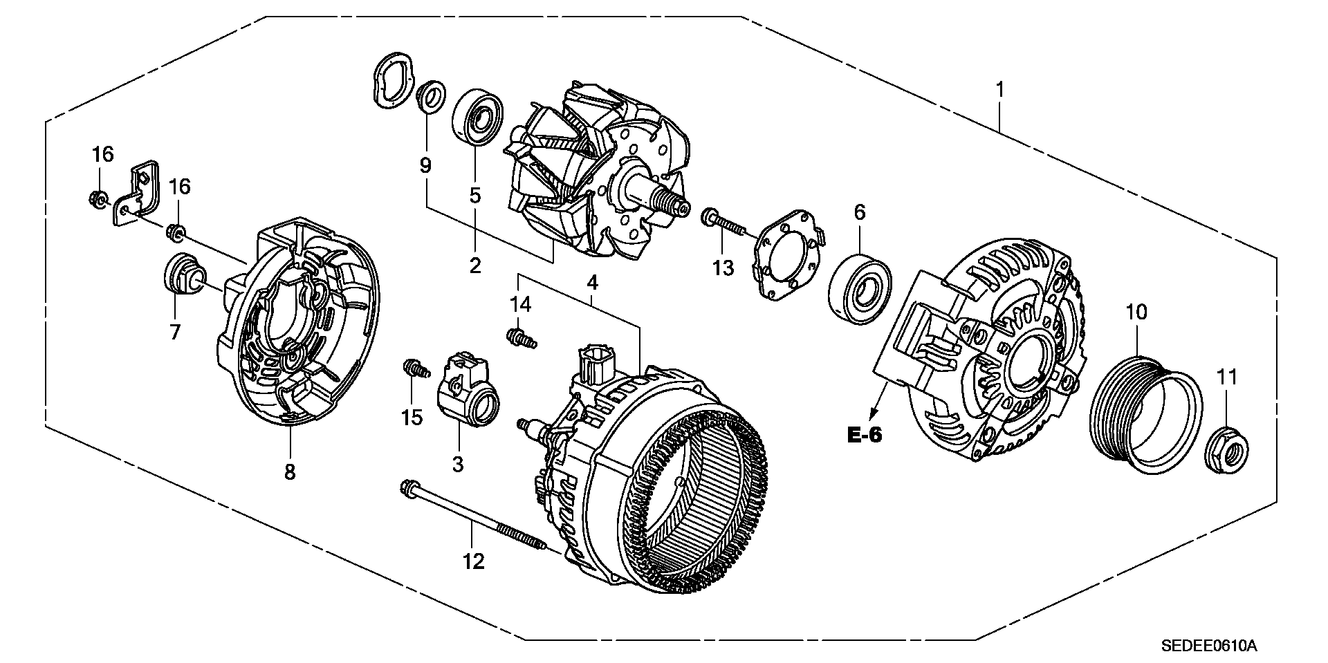 Honda 31100-RTA-003 - Ģenerators autodraugiem.lv