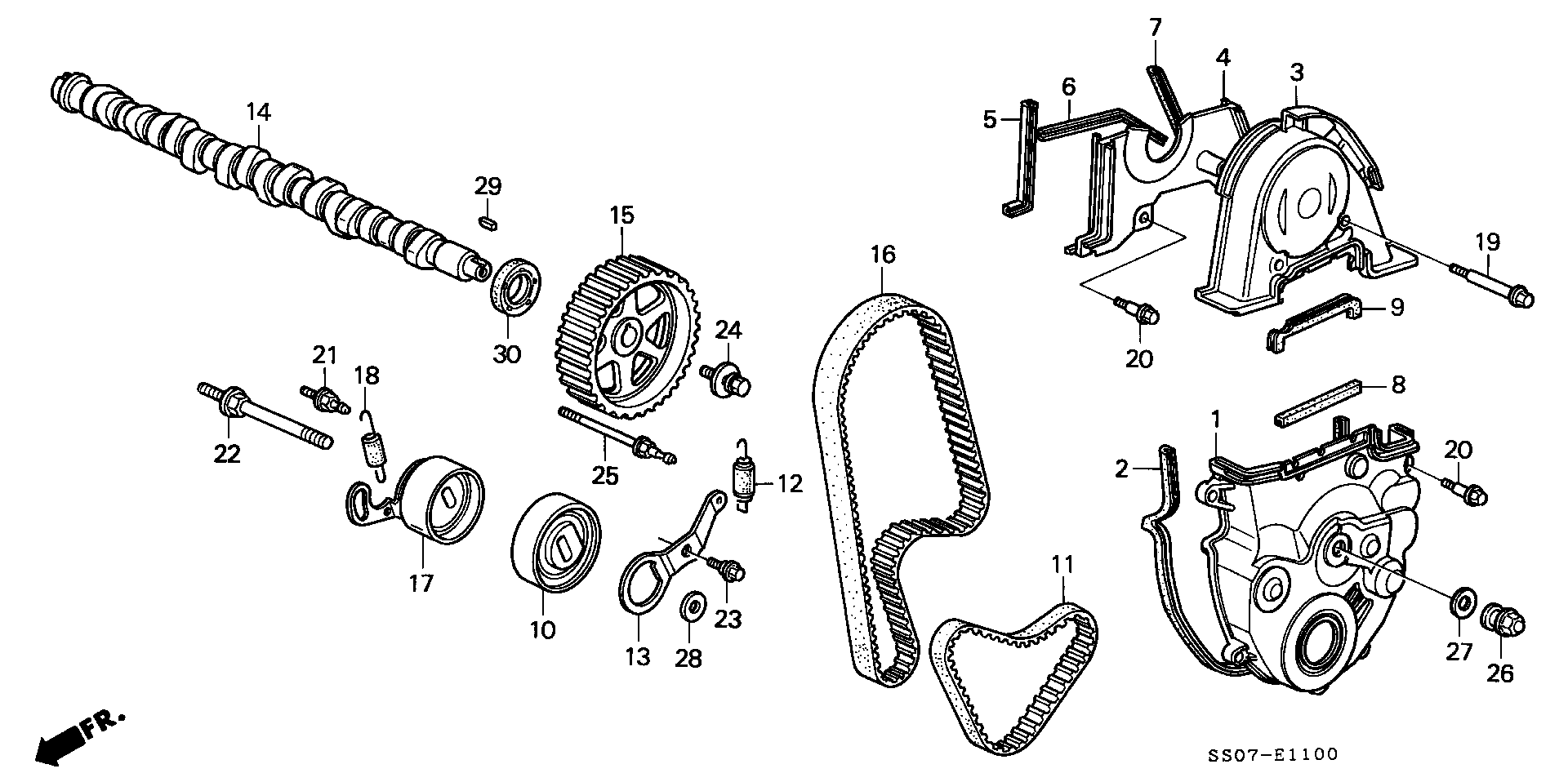 Honda 14400-PT0-004 - Zobsiksna autodraugiem.lv